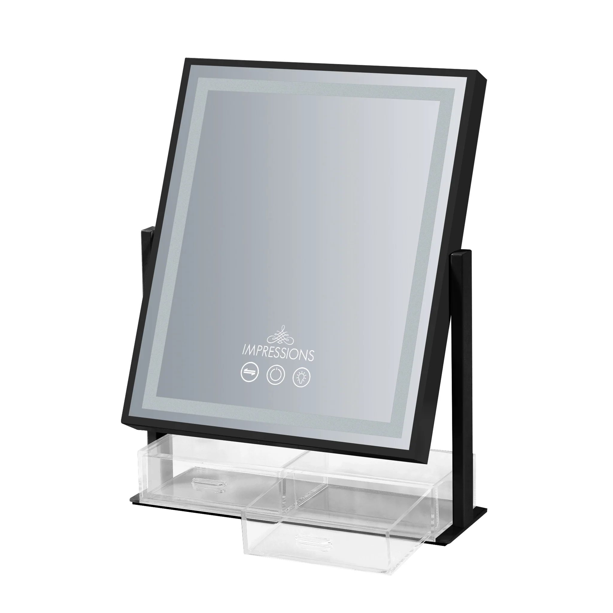 Glow & Store Tri-Tone LED Makeup Mirror - Image 8