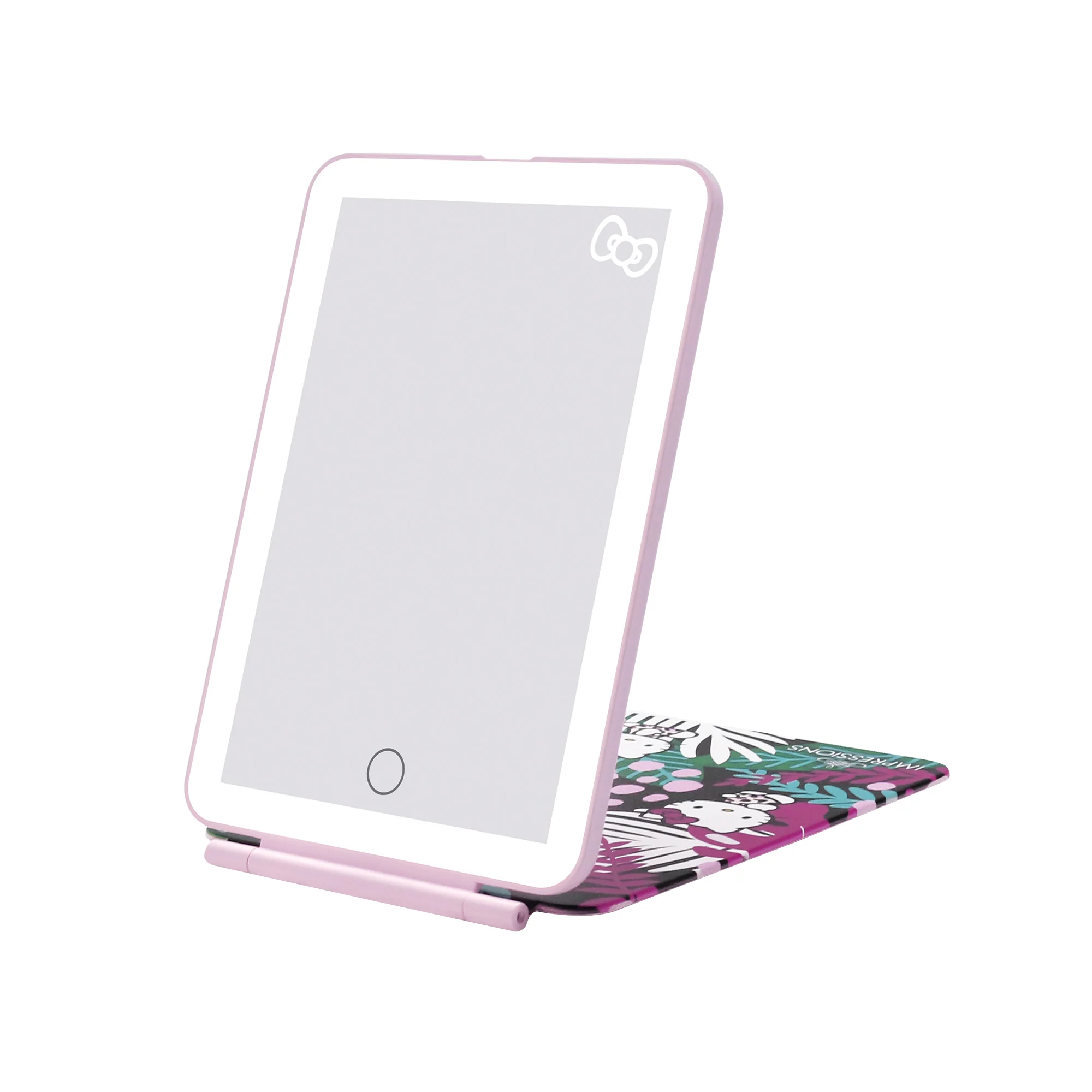 Hello Kitty (Animal) Touch Pad Mini Tri-Tone LED Makeup Mirror - Image 3