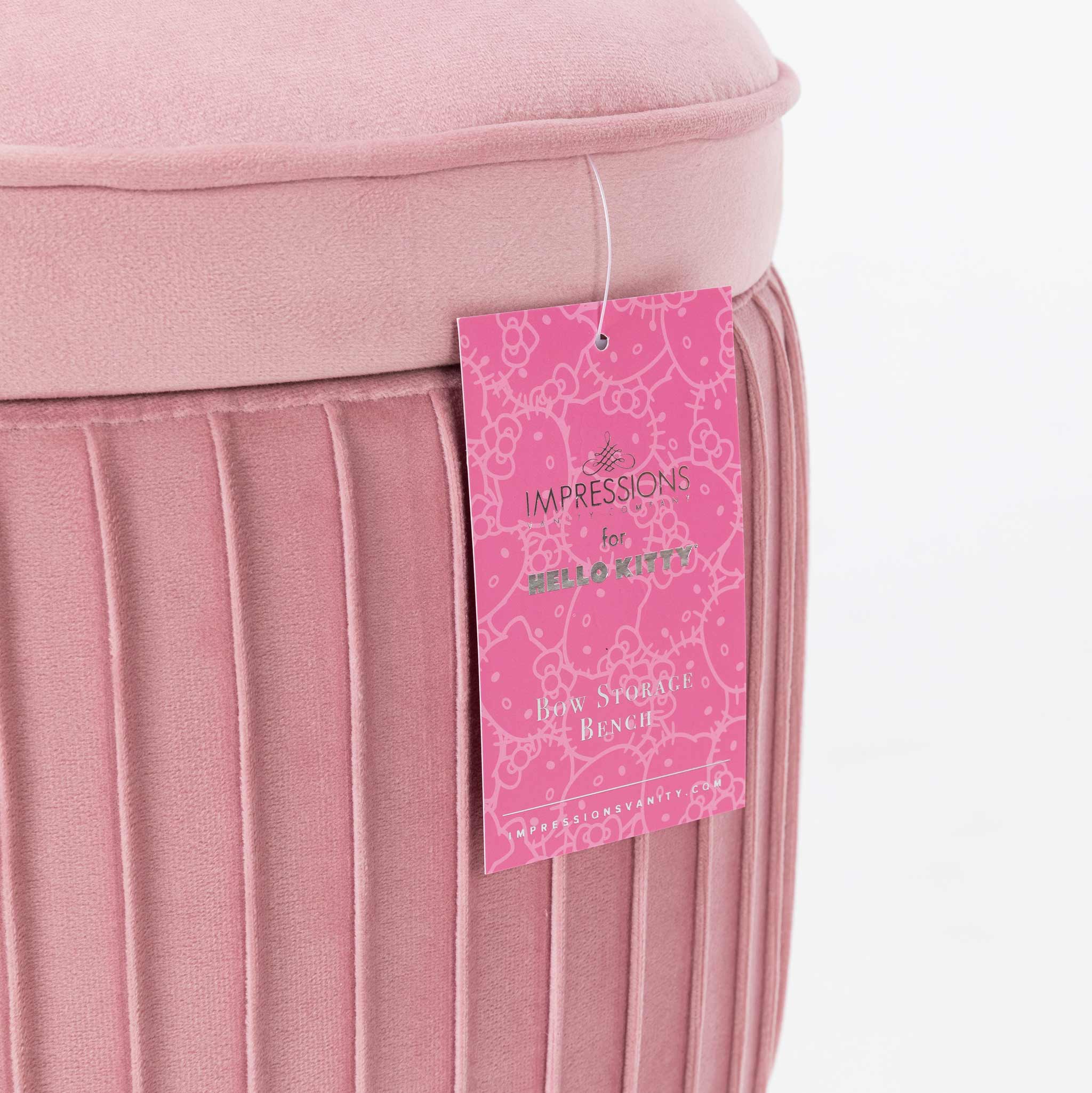 Hello Kitty® Bow Storage Bench - Image 6