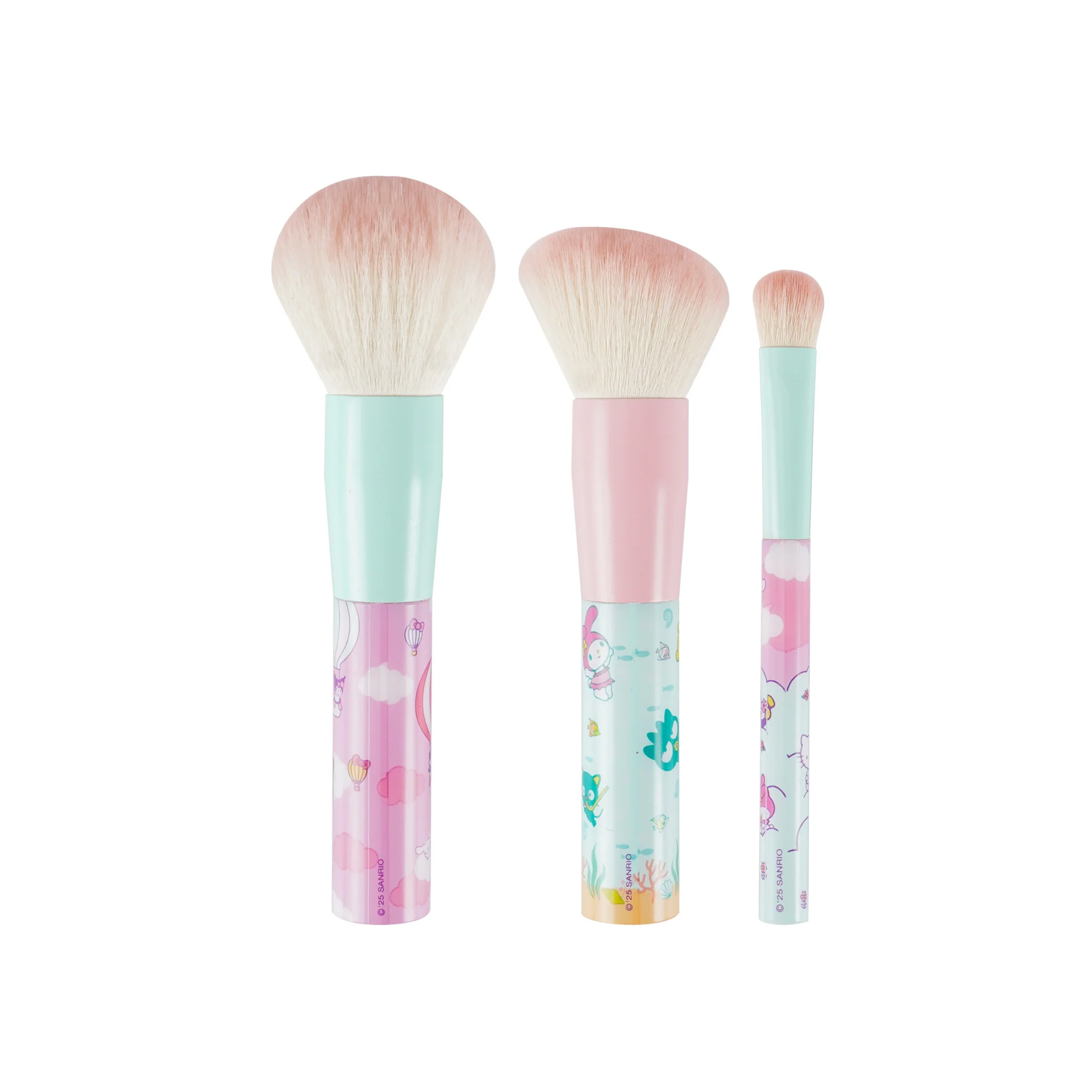 Hello Kitty® & Friends 3-PC Mini Makeup Brush Set - Image 6