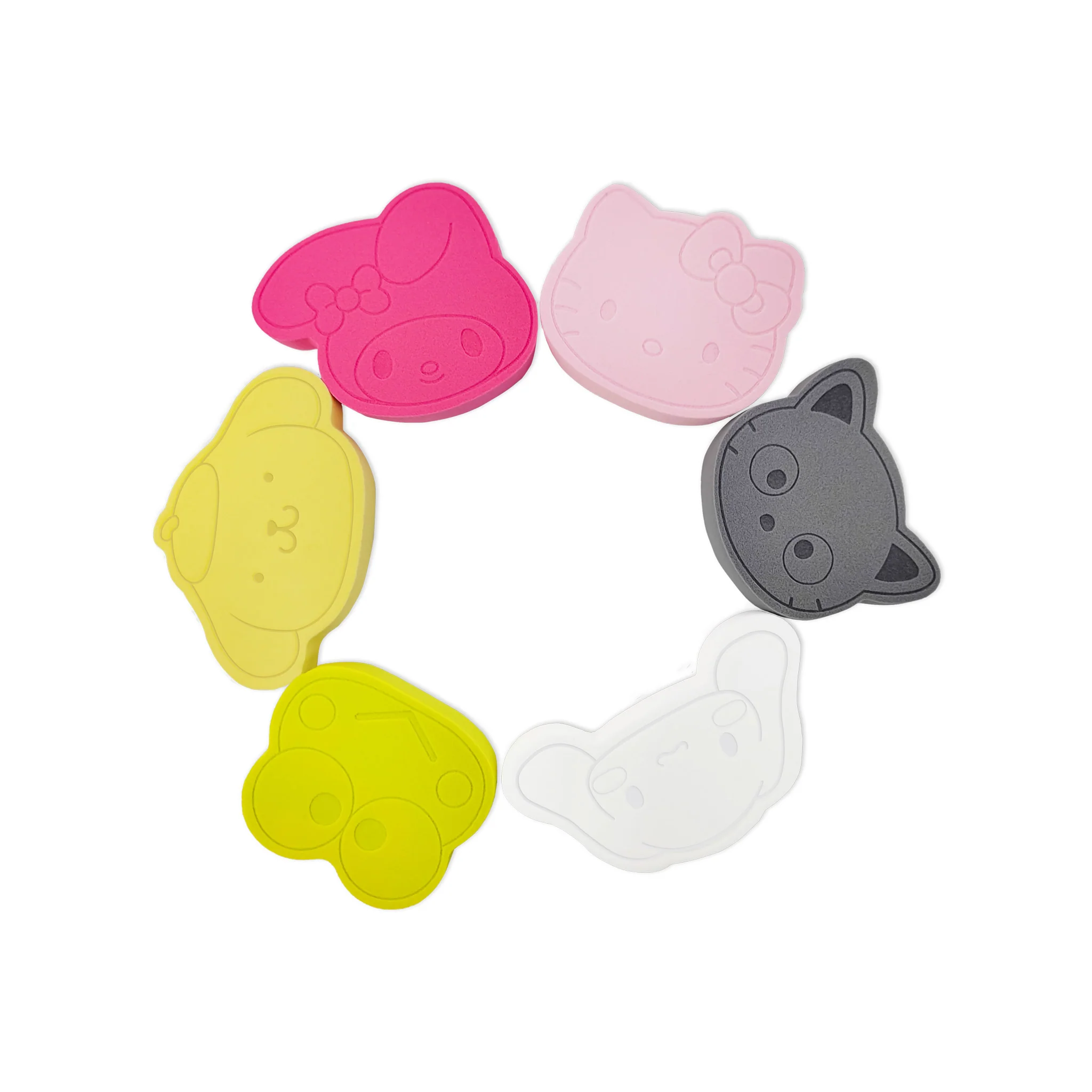 Hello Kitty® & Friends “Core” 6-PC Sponge + Tray Set - Image 2