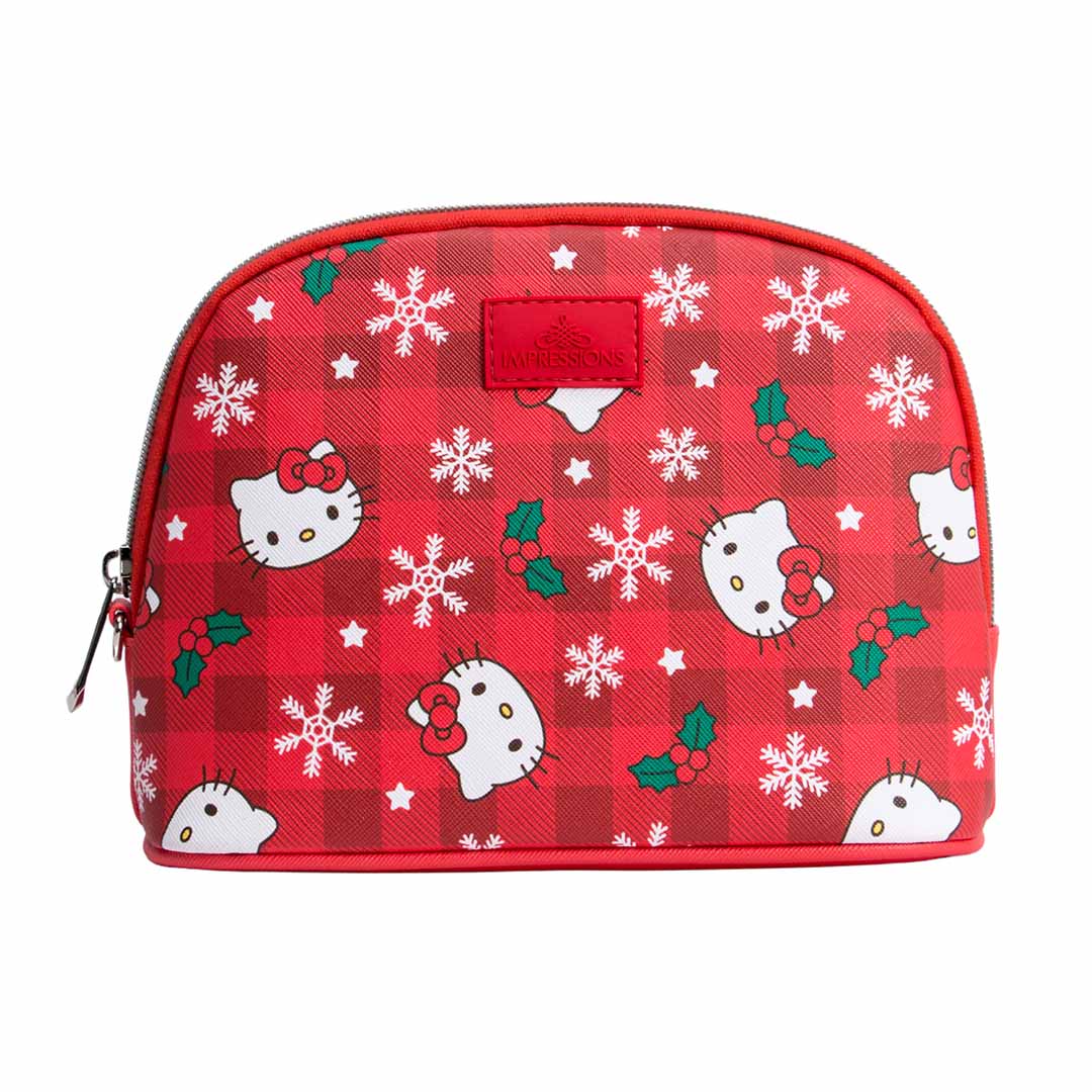 Hello Kitty® Gingham Arch Makeup Bag - Image 2