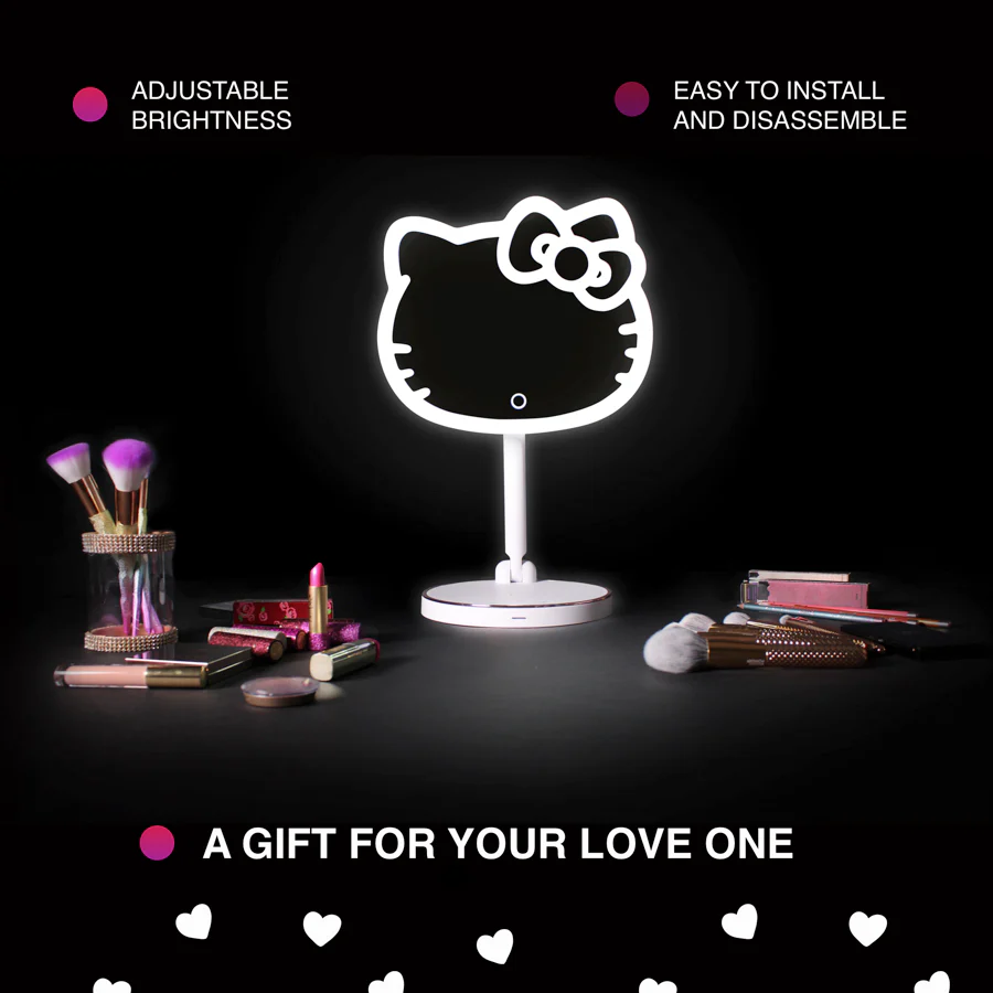 Hello Kitty LED Rechargeable Makeup Mirror - Image 8