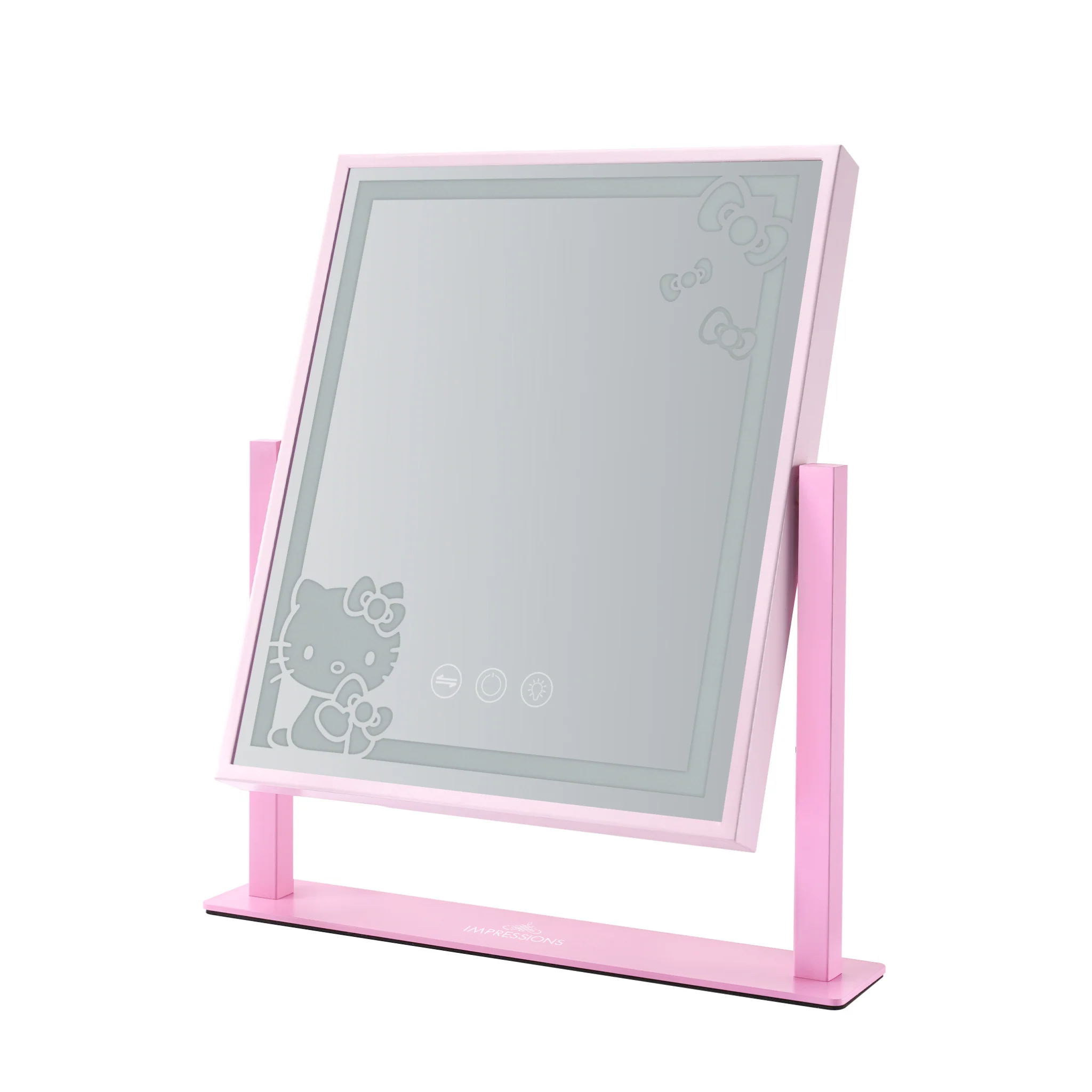 Hello Kitty®️ "Pretty Pink" Tri-tone LED Makeup Mirror - Image 4