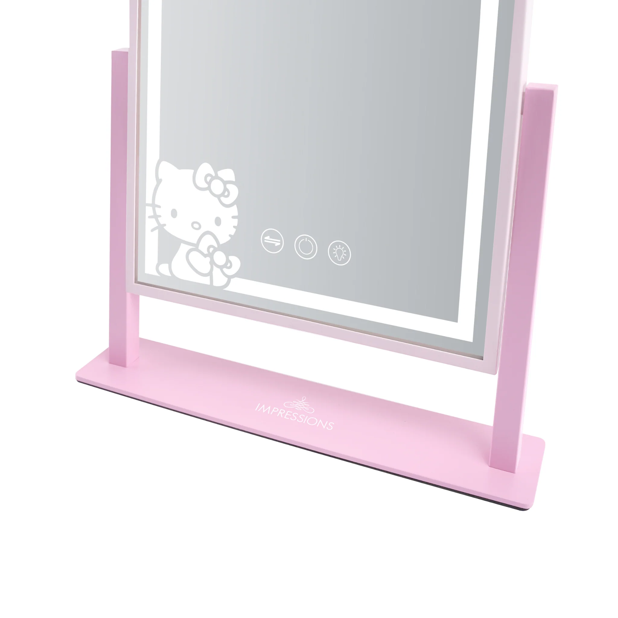 Hello Kitty®️ "Pretty Pink" Tri-tone LED Makeup Mirror - Image 7