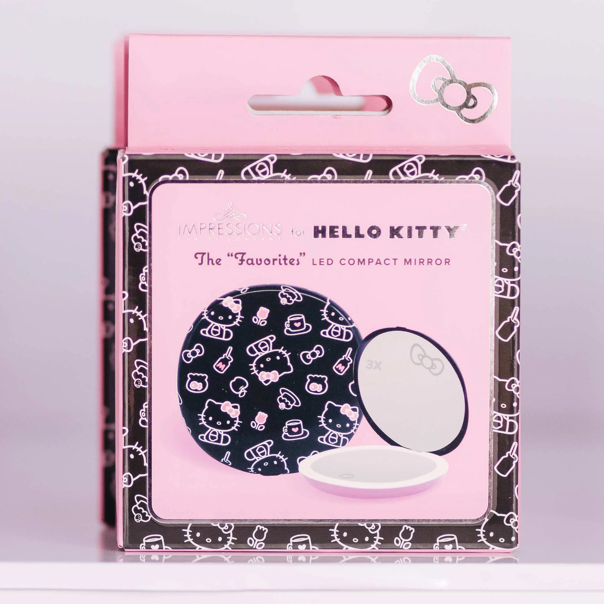 Hello Kitty® "The Favorites" LED Compact Mirror - Image 3