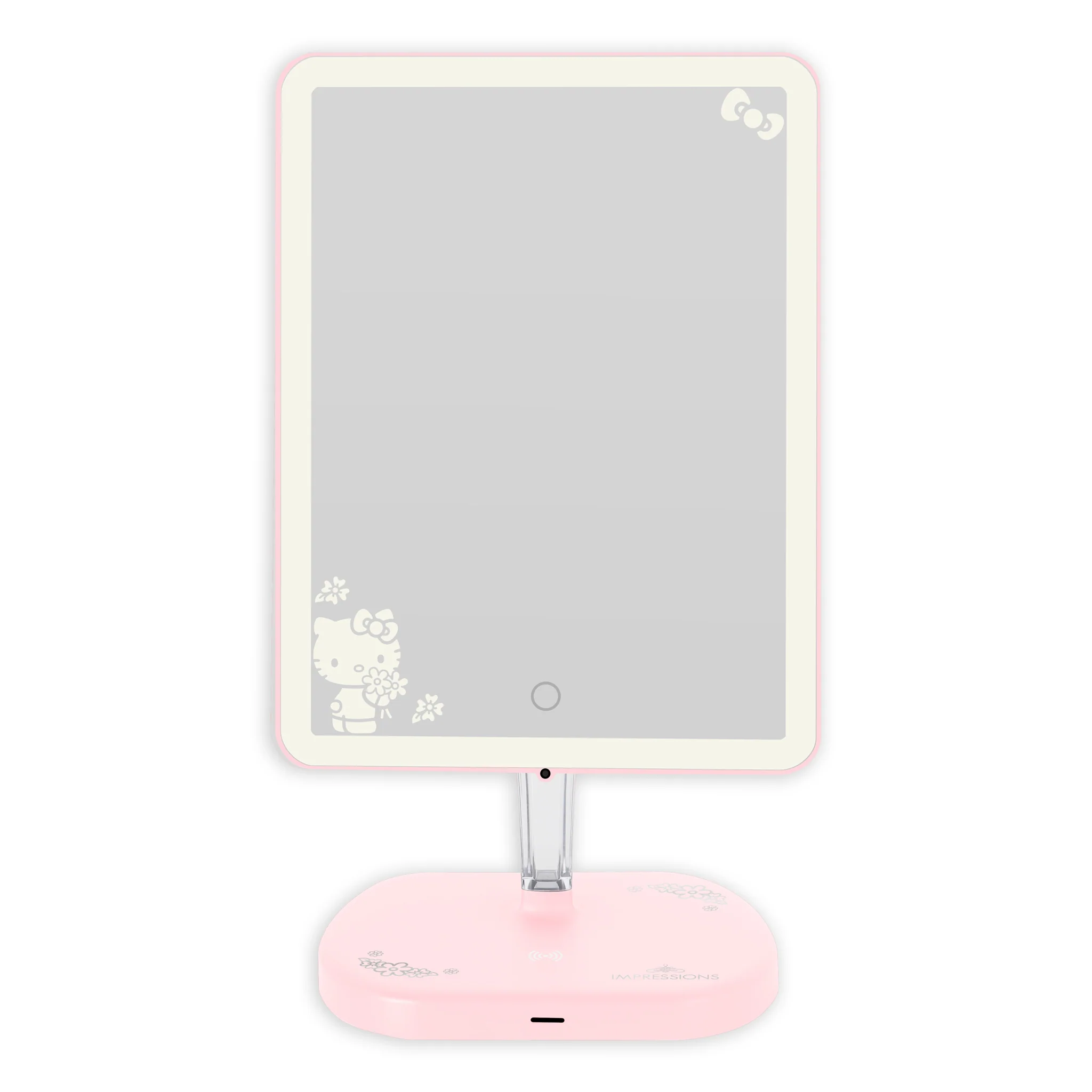 Hello Kitty® Touch Pro 2.0 LED Makeup Mirror with Qi Charging Base - Image 3