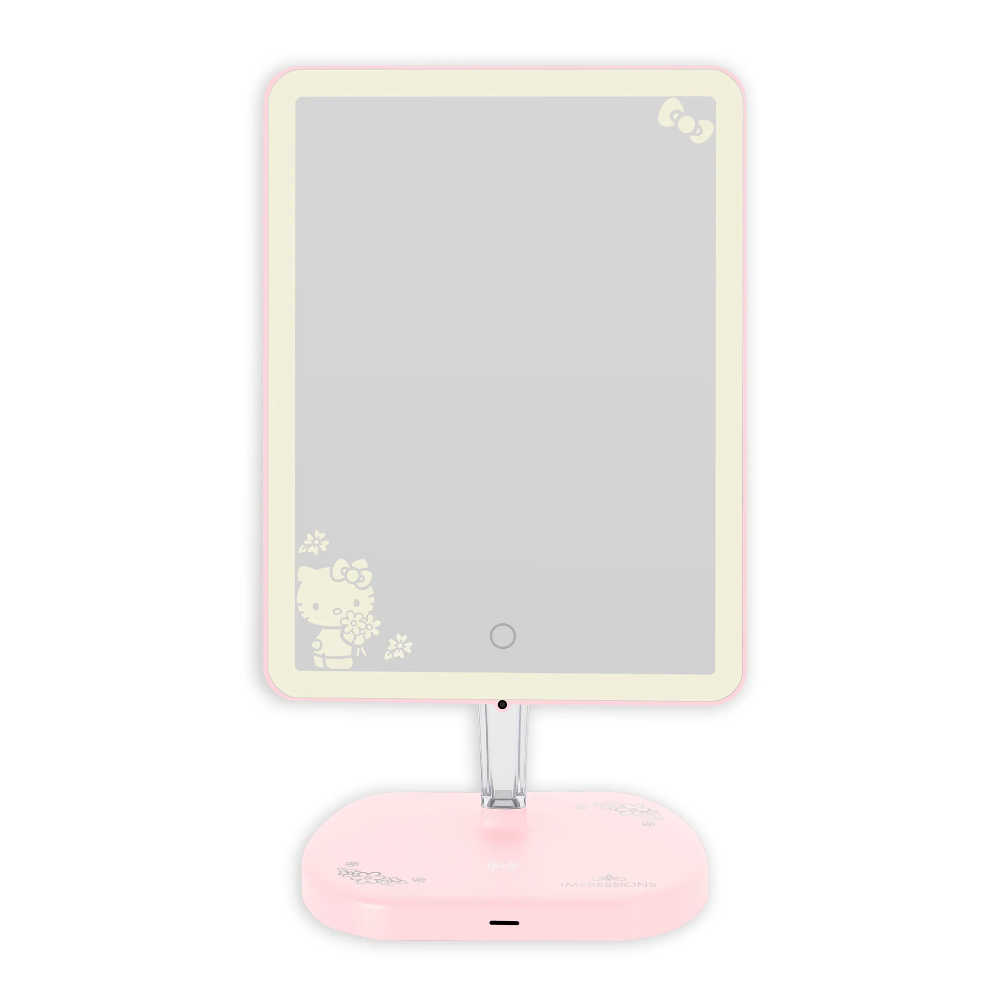 Hello Kitty® Touch Pro 2.0 LED Makeup Mirror with Qi Charging Base - Image 4