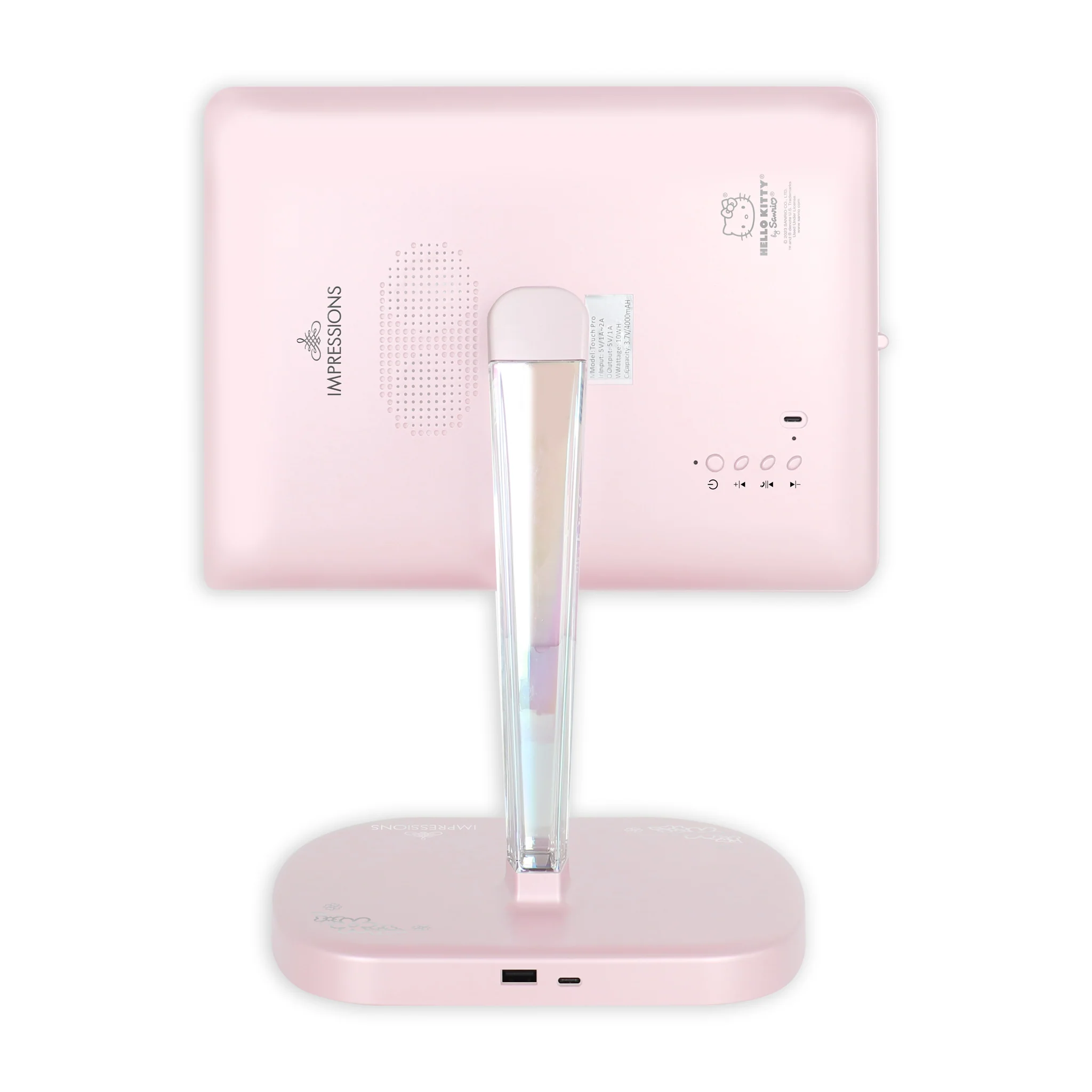 Hello Kitty® Touch Pro 2.0 LED Makeup Mirror with Qi Charging Base - Image 8