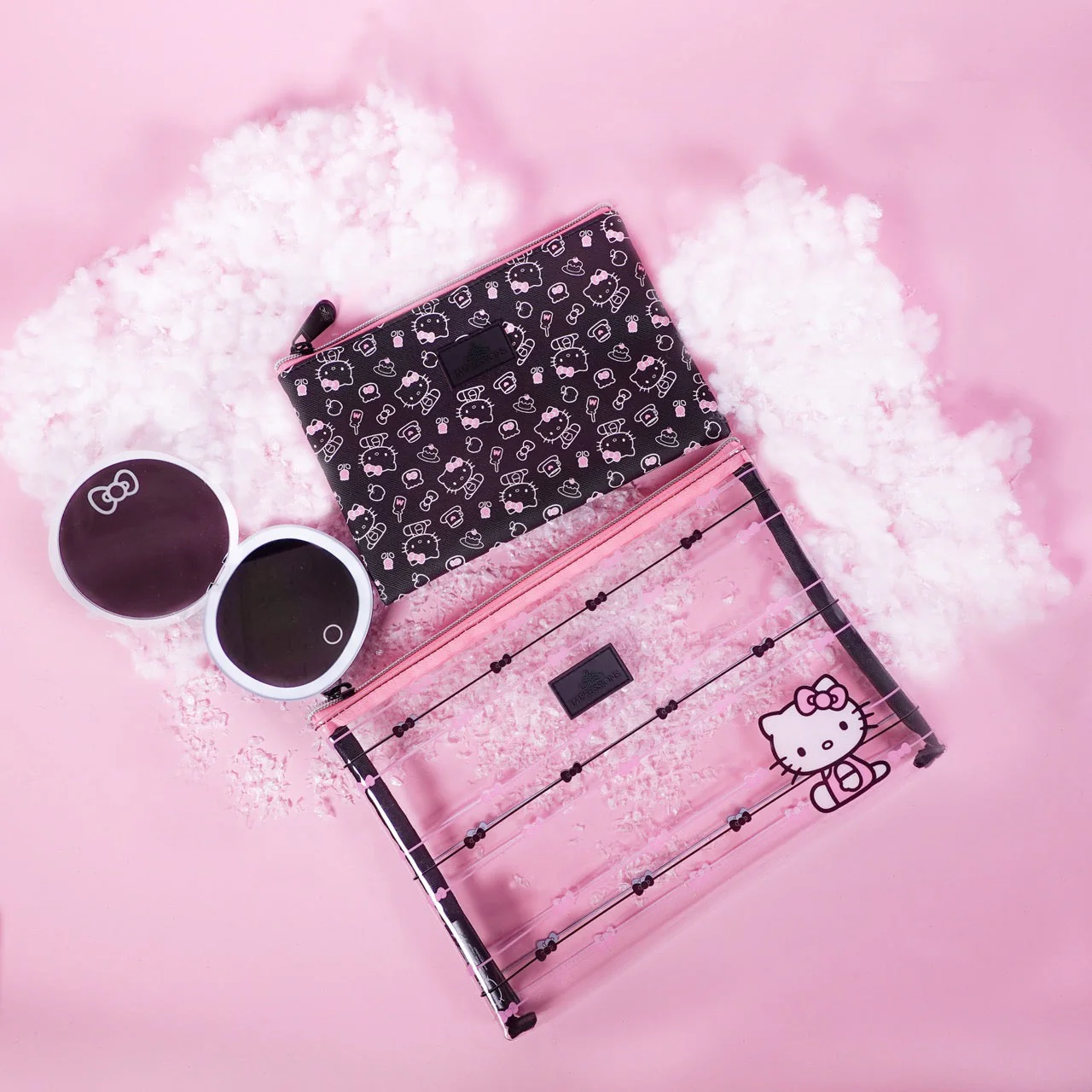 Hello Kitty® "Travel Essentials" Compact + Slim Pouch Gift Set - Image 3