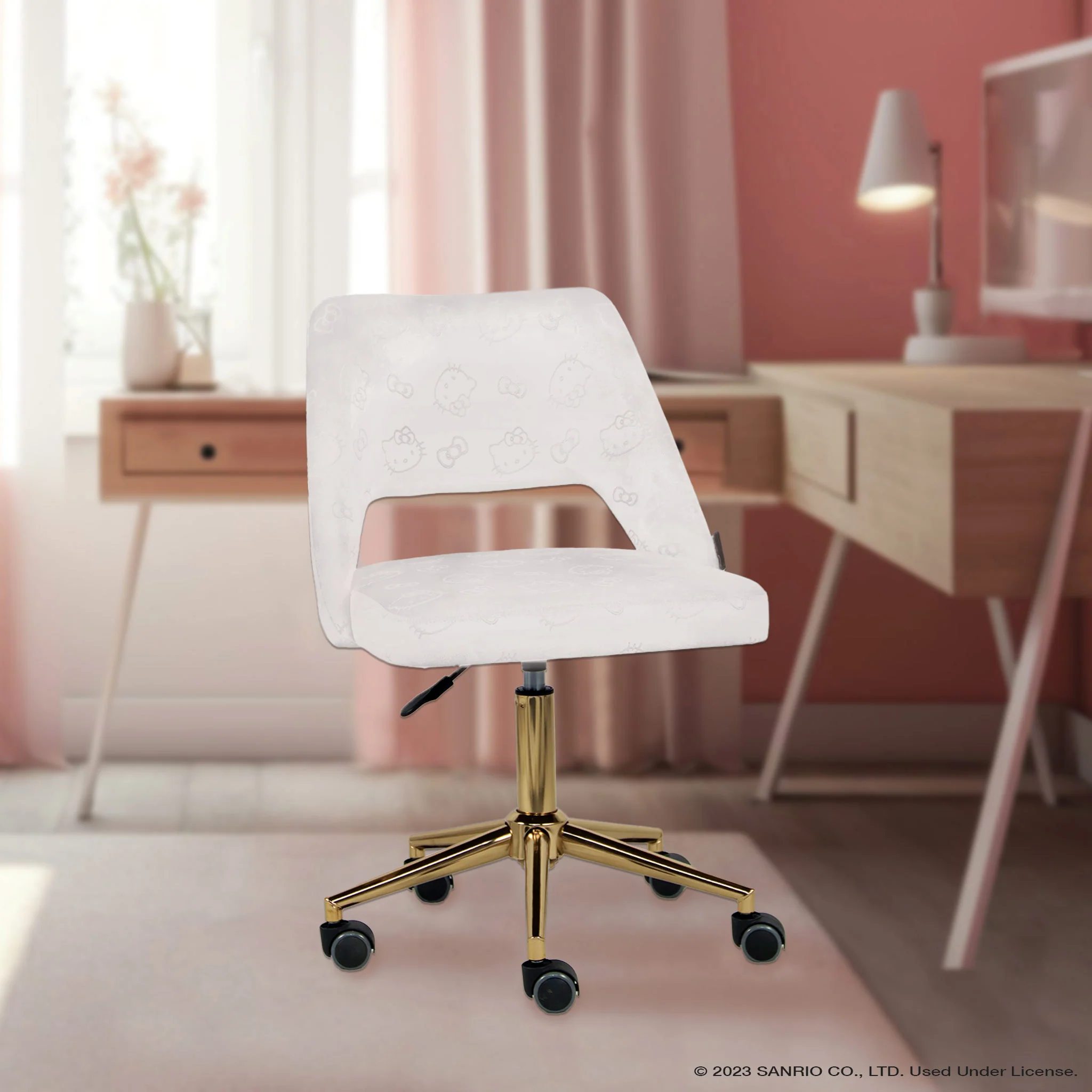 Hello Kitty® Vanity Swivel Chair - Image 5