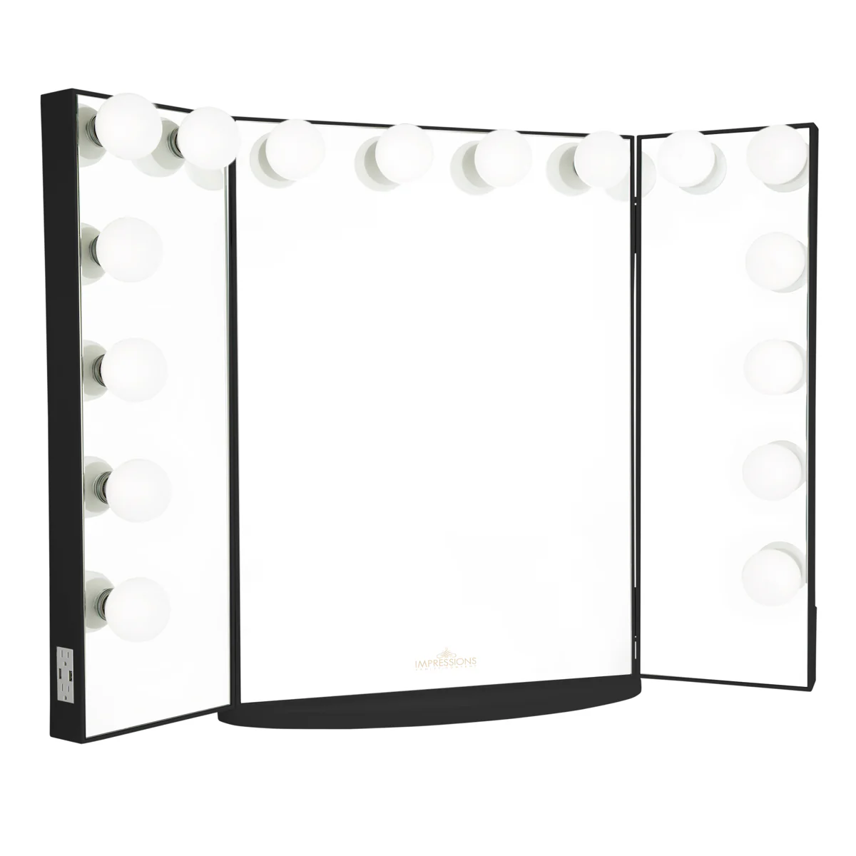 Hollywood Glow® Pro Trifold Vanity Mirror - Image 4