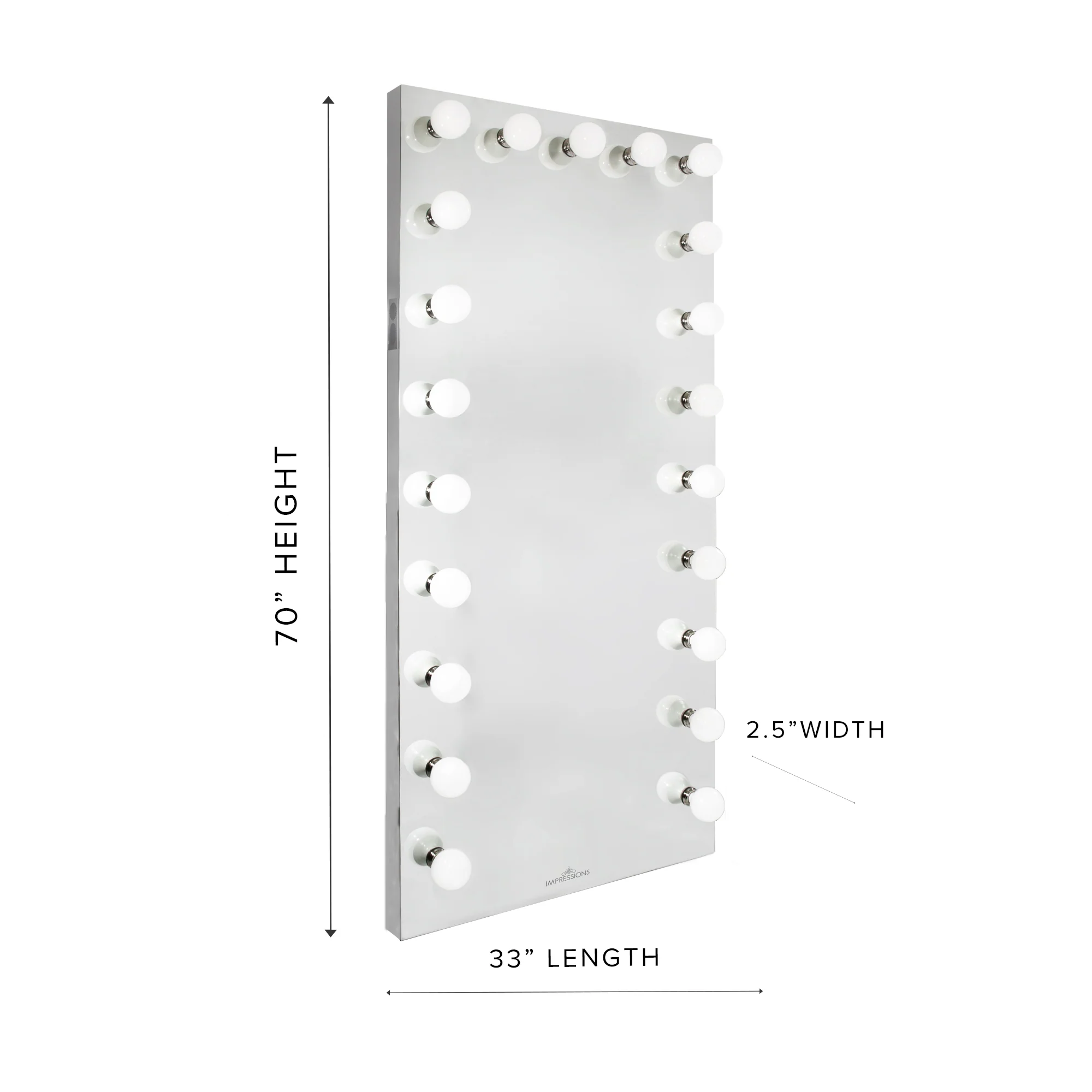 Hollywood Premiere® Full-Length Vanity Mirror - Image 6