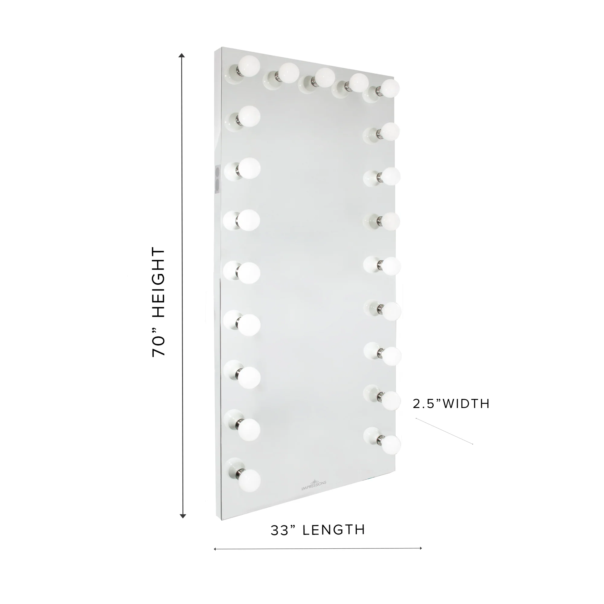 Hollywood Premiere® Full-Length Vanity Mirror - Image 9