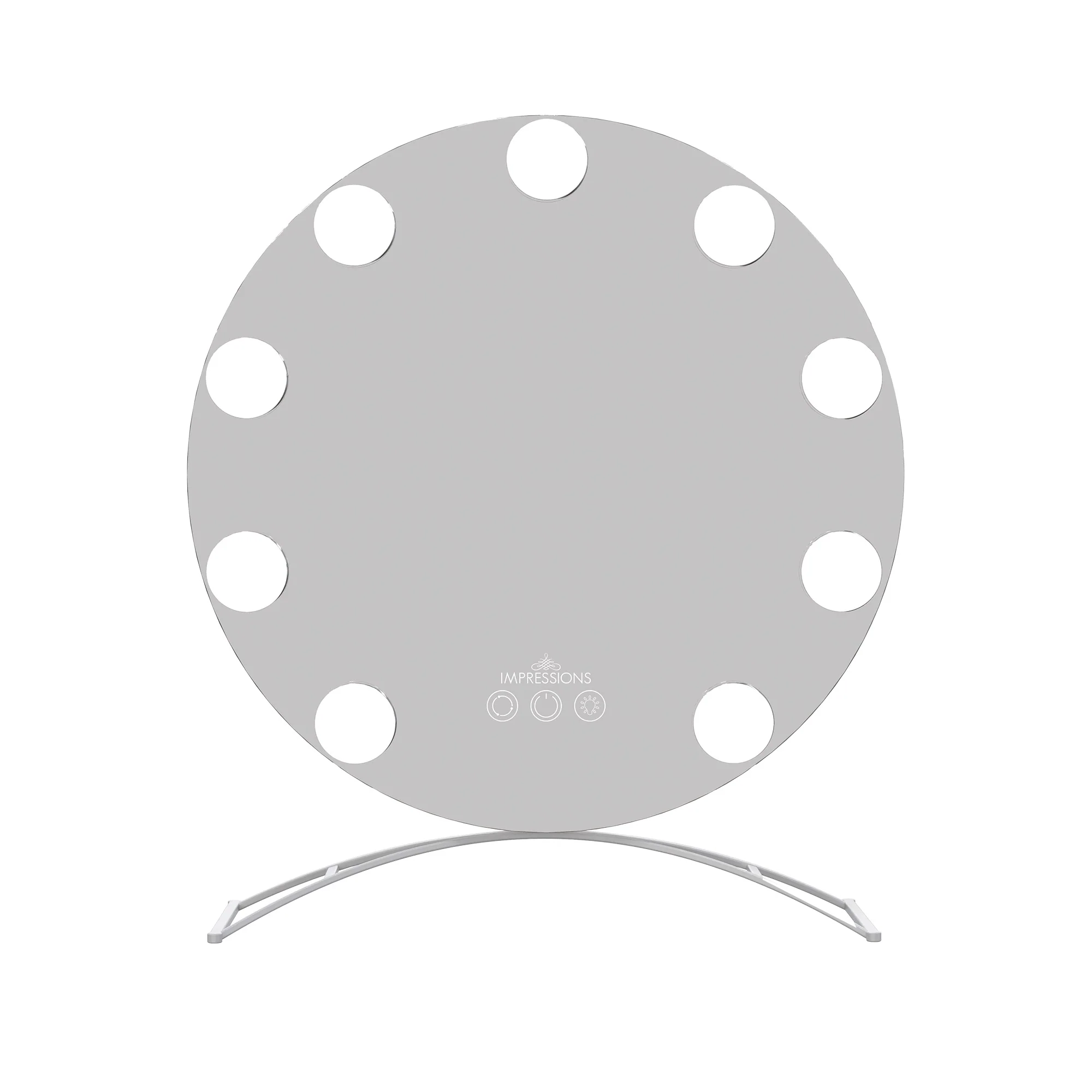 Hollywood Round Tri-tone LED Vanity Mirror - Image 4