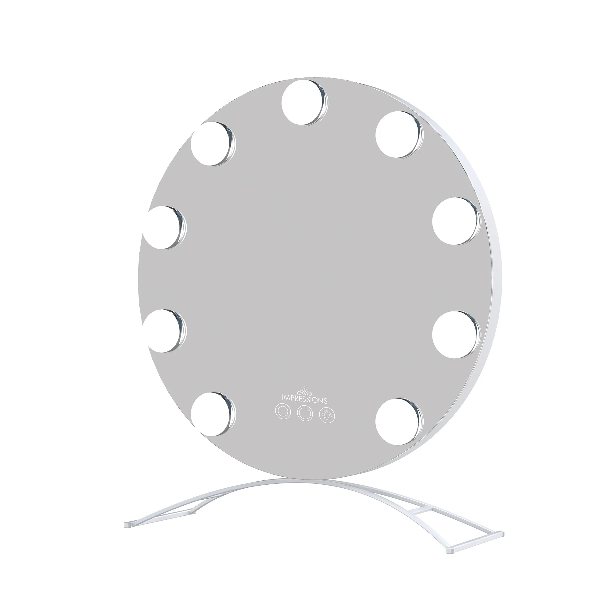 Hollywood Round Tri-tone LED Vanity Mirror - Image 5