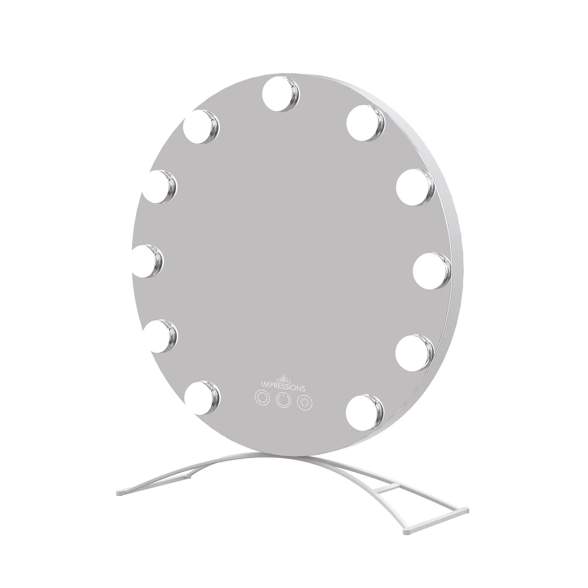 Hollywood Round XL Tri-tone LED Vanity Mirror - Image 5