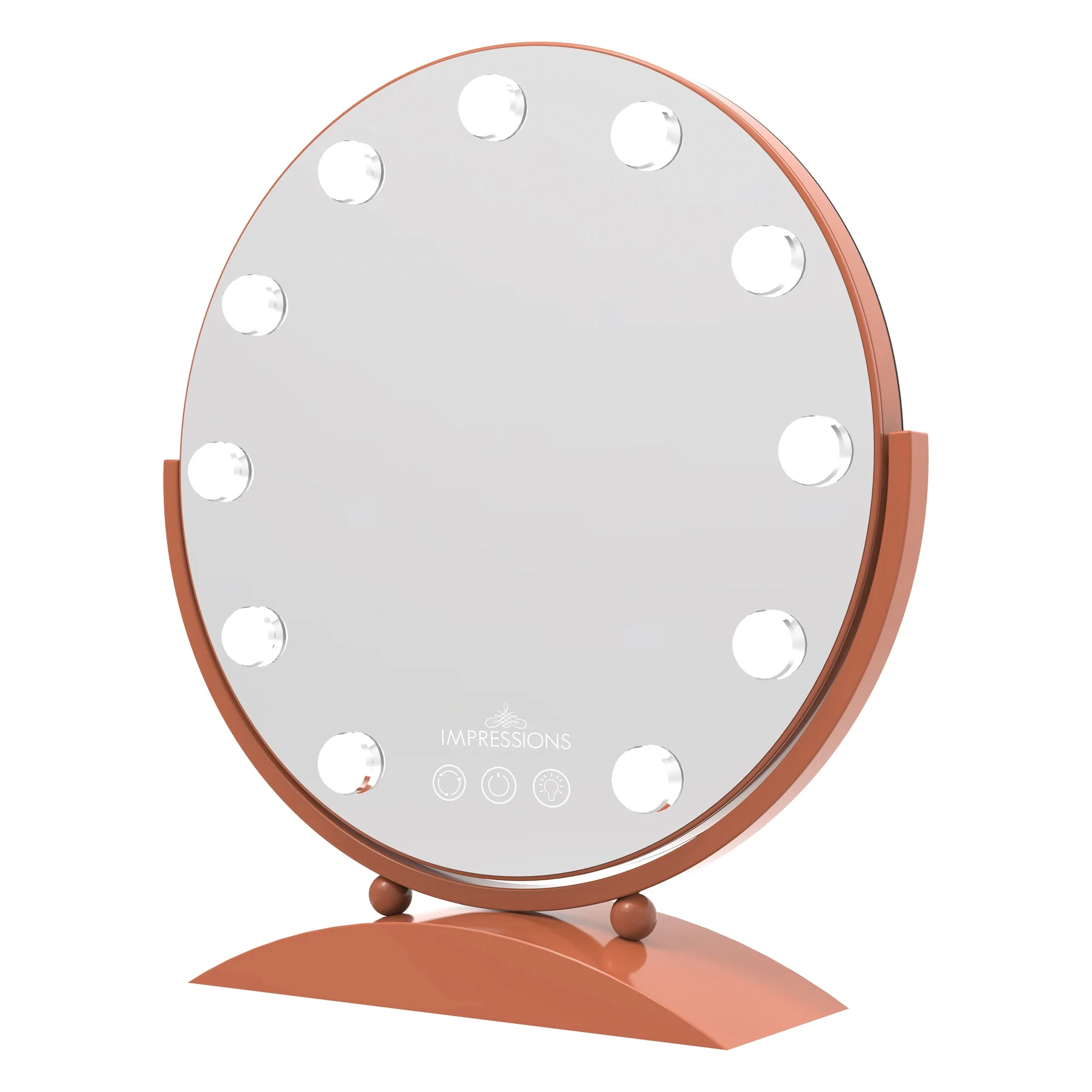 Hollywood Sunset Tri-Tone LED Makeup Mirror - Image 2