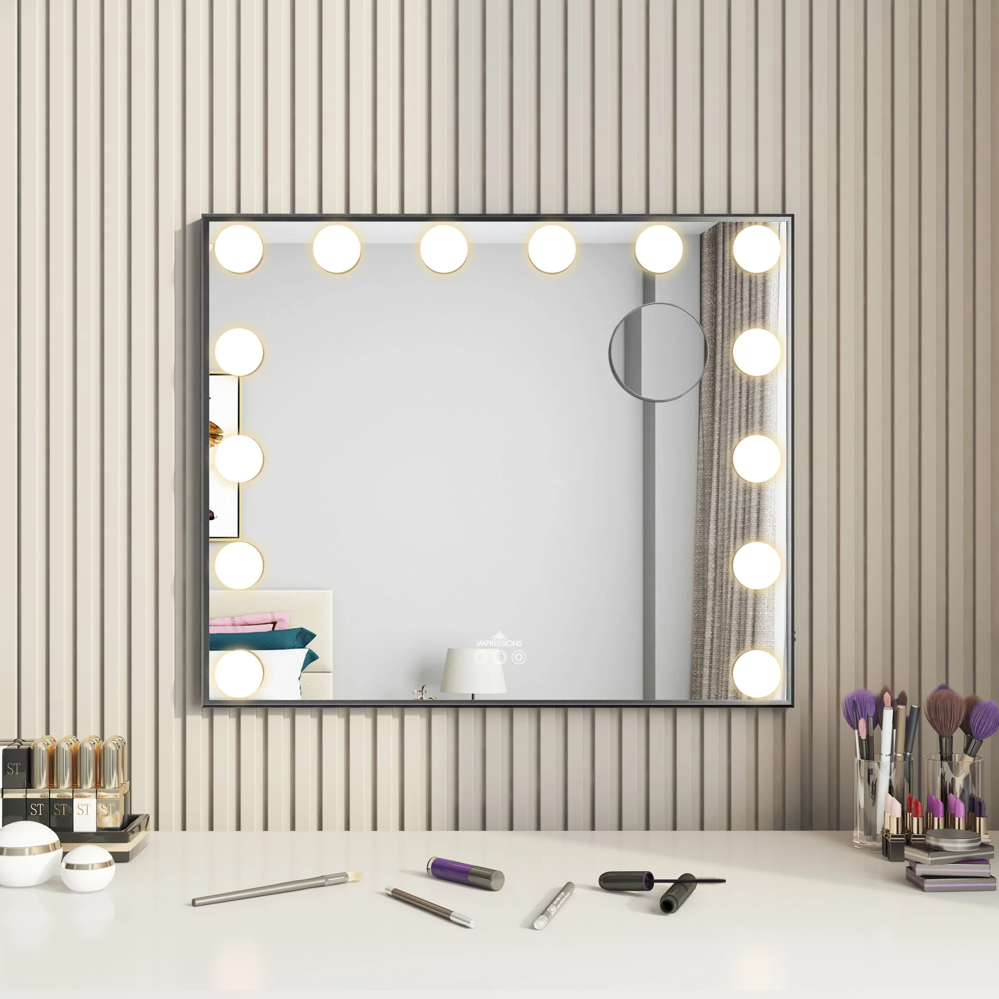 Hollywood Tri-Tone PLUS Makeup Mirror - Image 14