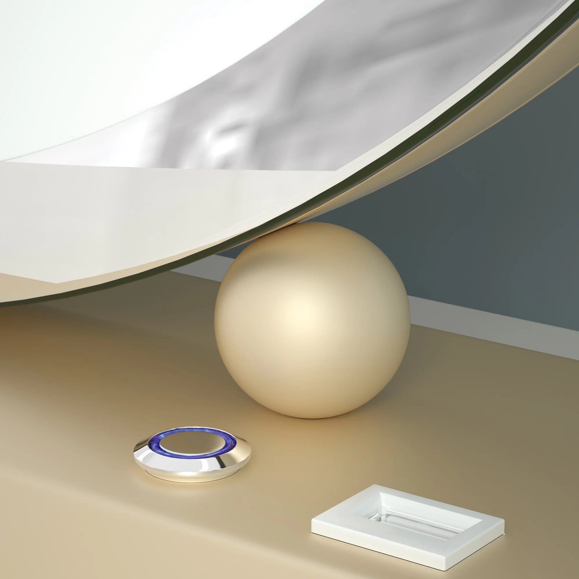 Hollywood Venus LED Makeup Mirror - Image 3
