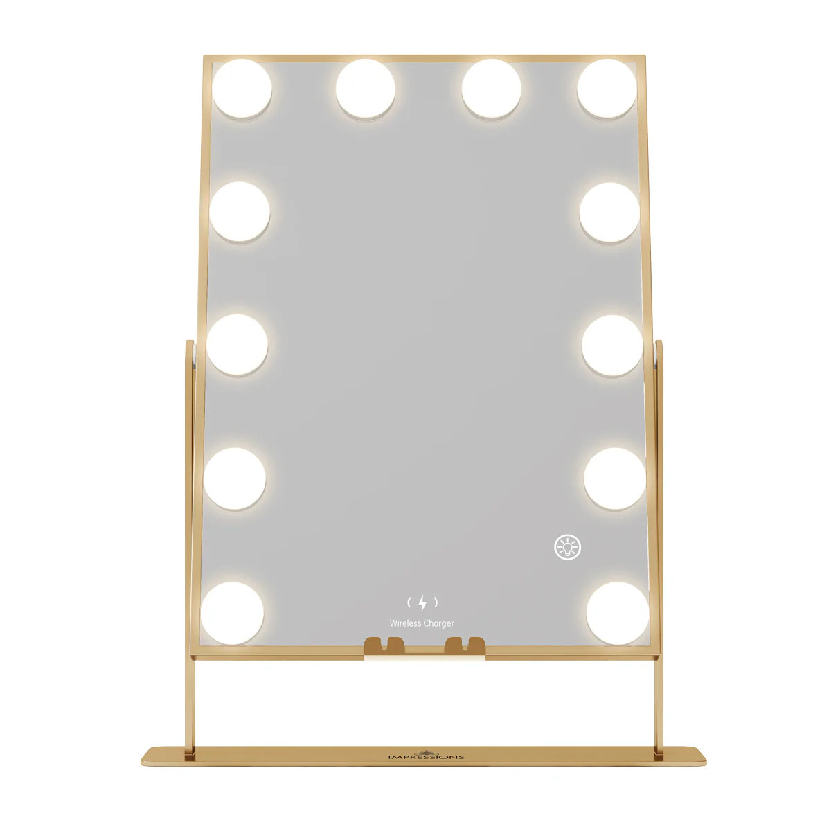 Hollywood XL Tri-Tone LED Makeup Mirror with Bluetooth - Image 6