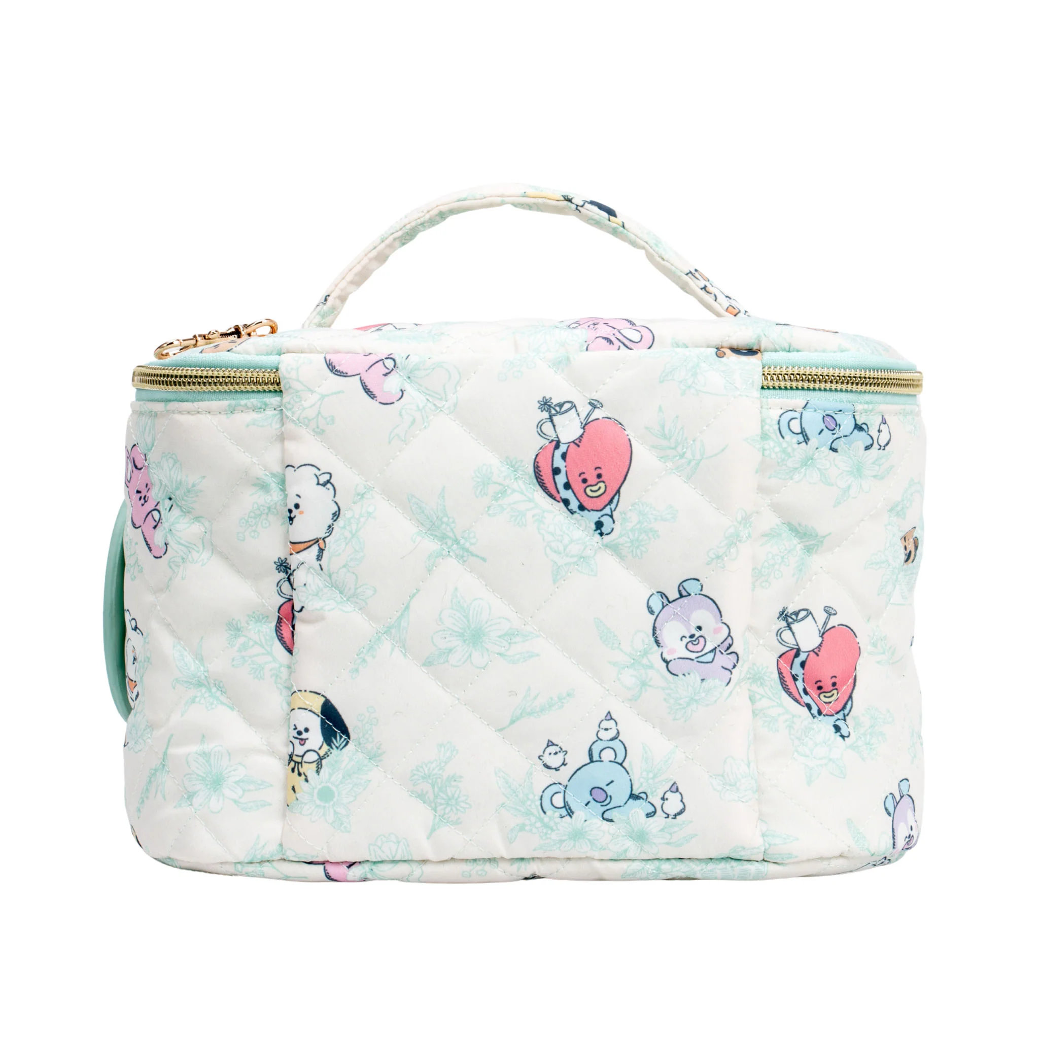 Impressions Vanity with BT21 Quilted Train Case w/ Mirror Keychain - Image 6
