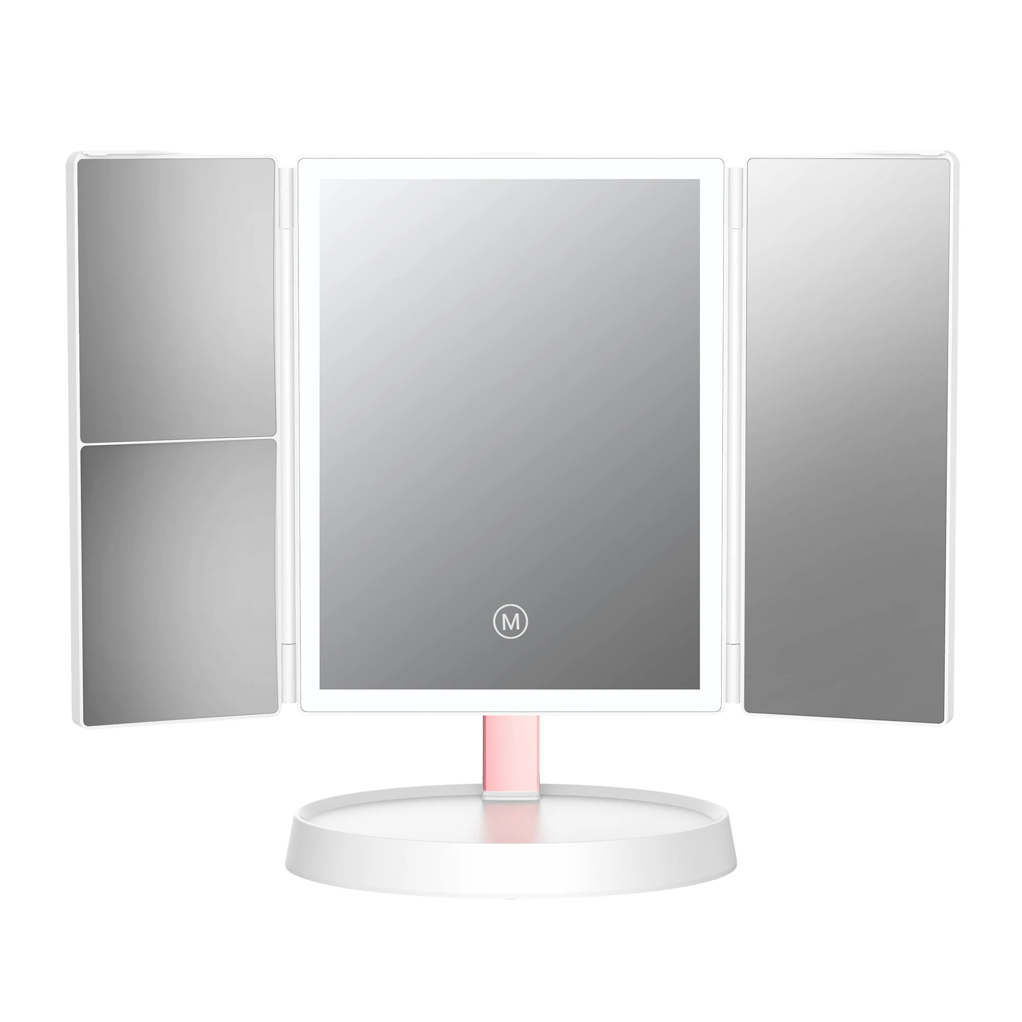 Infinity Trifold LED Makeup Mirror - Image 2