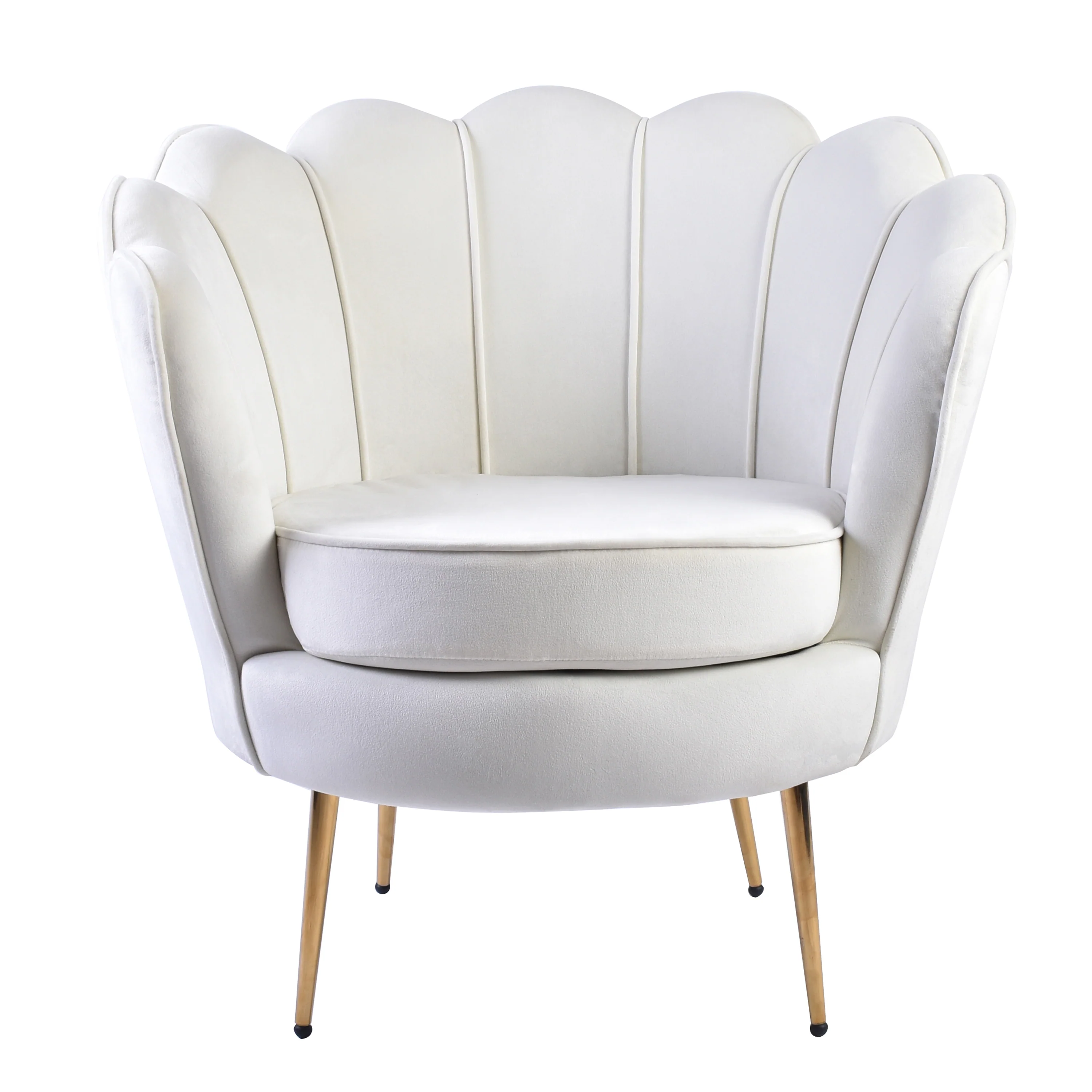 Isabella Channel Tufted Vanity Armchair - Image 16