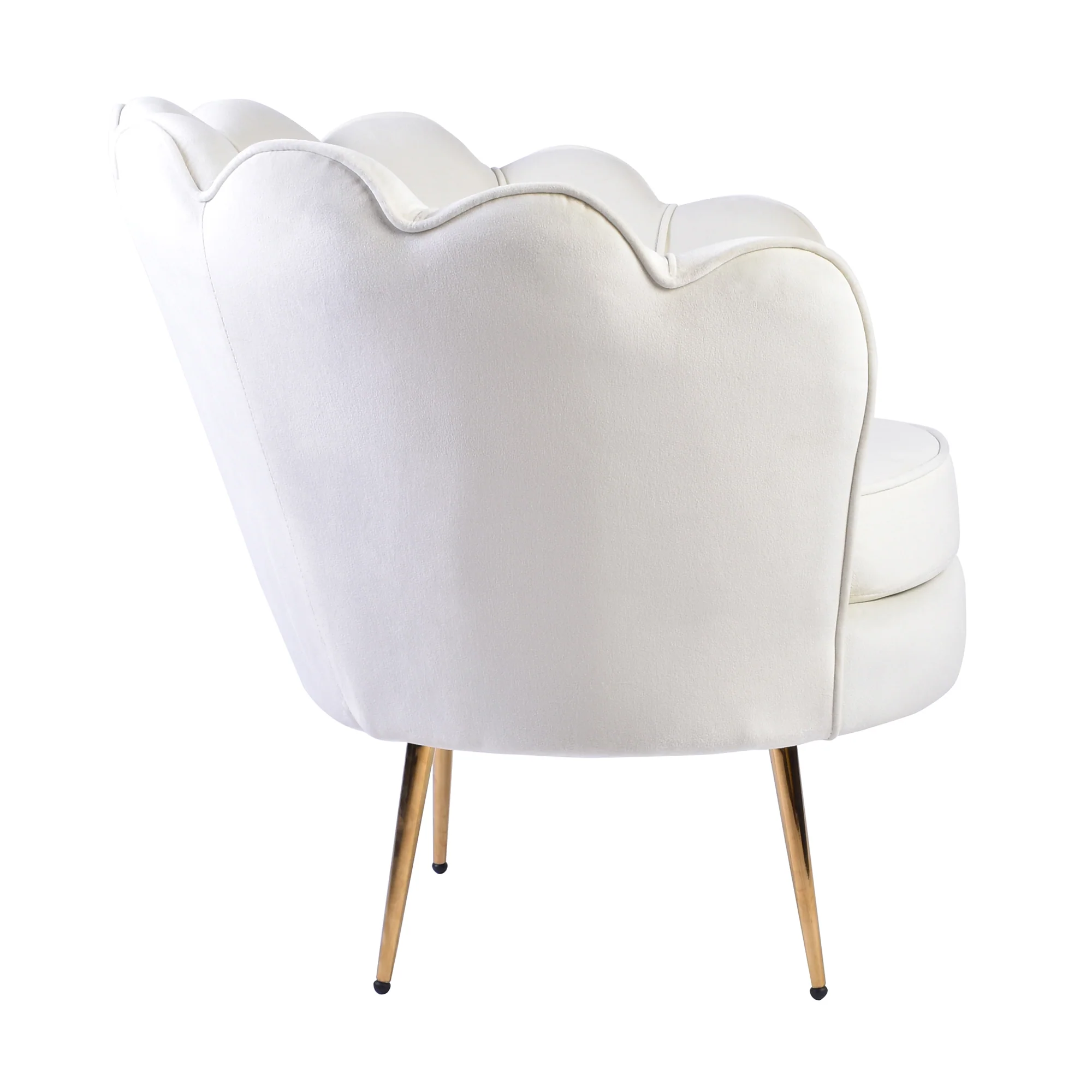 Isabella Channel Tufted Vanity Armchair - Image 18