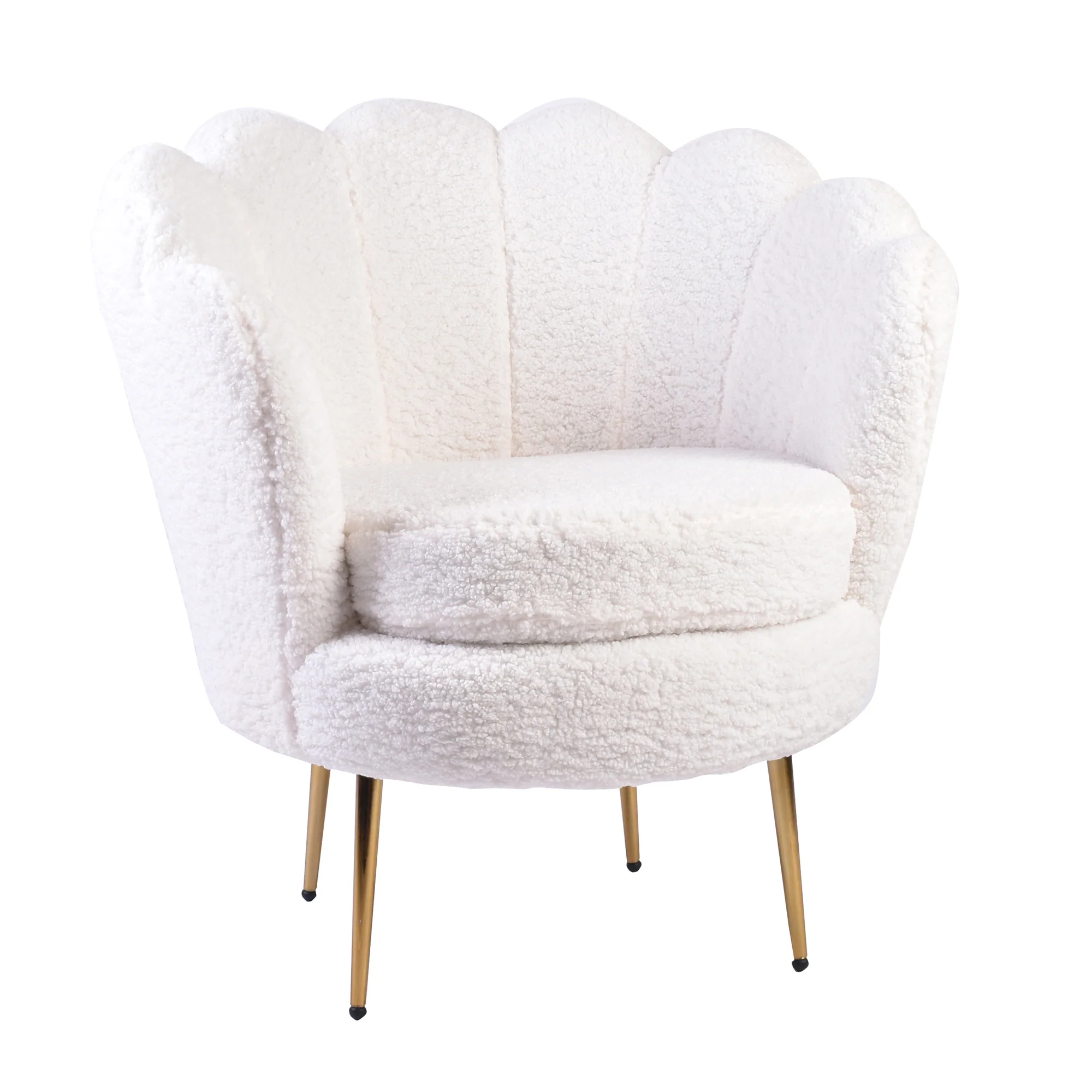 Isabella Channel Tufted Vanity Armchair - Image 3