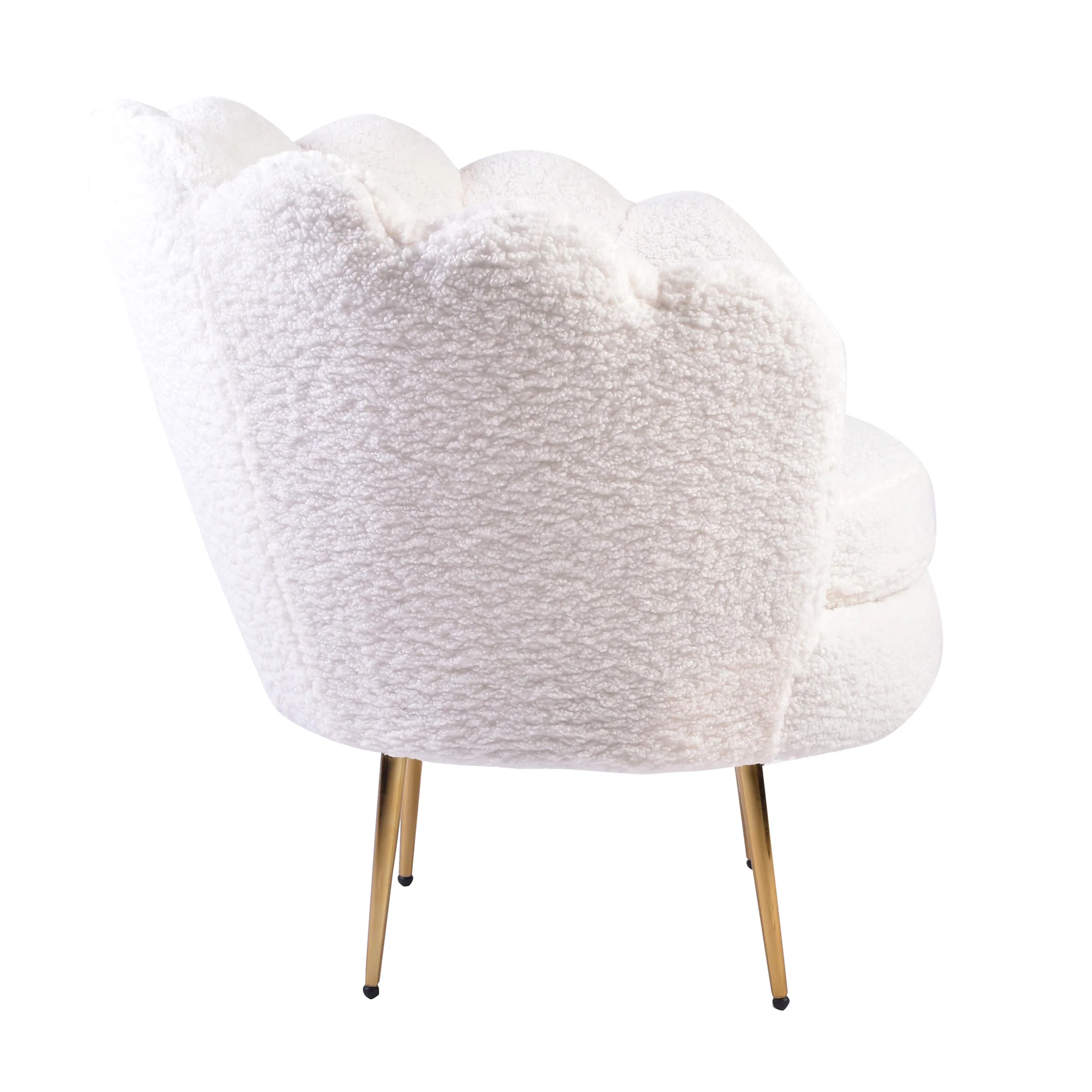 Isabella Channel Tufted Vanity Armchair - Image 4