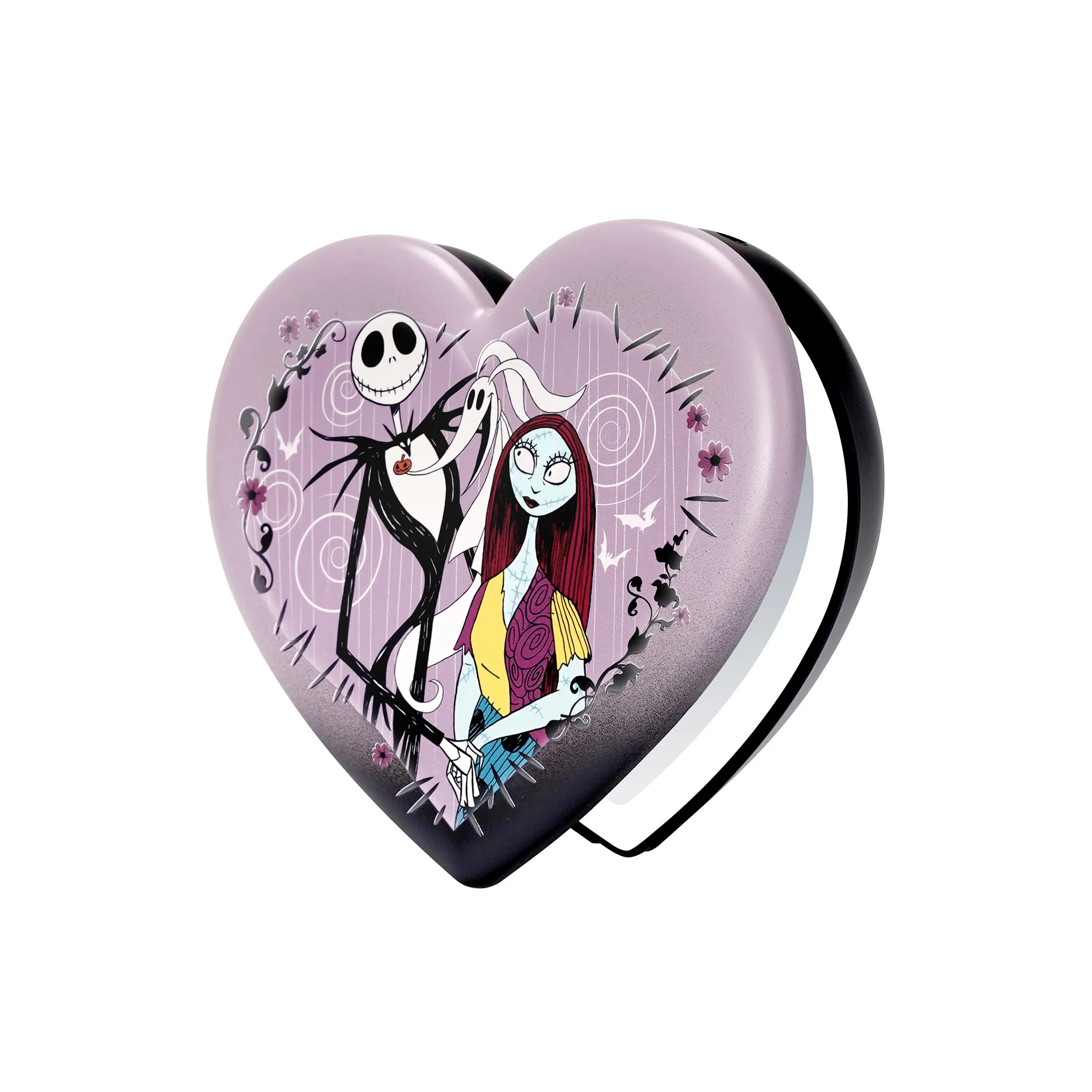 Jack Skellington & Sally Heart LED Compact Mirror - Image 4