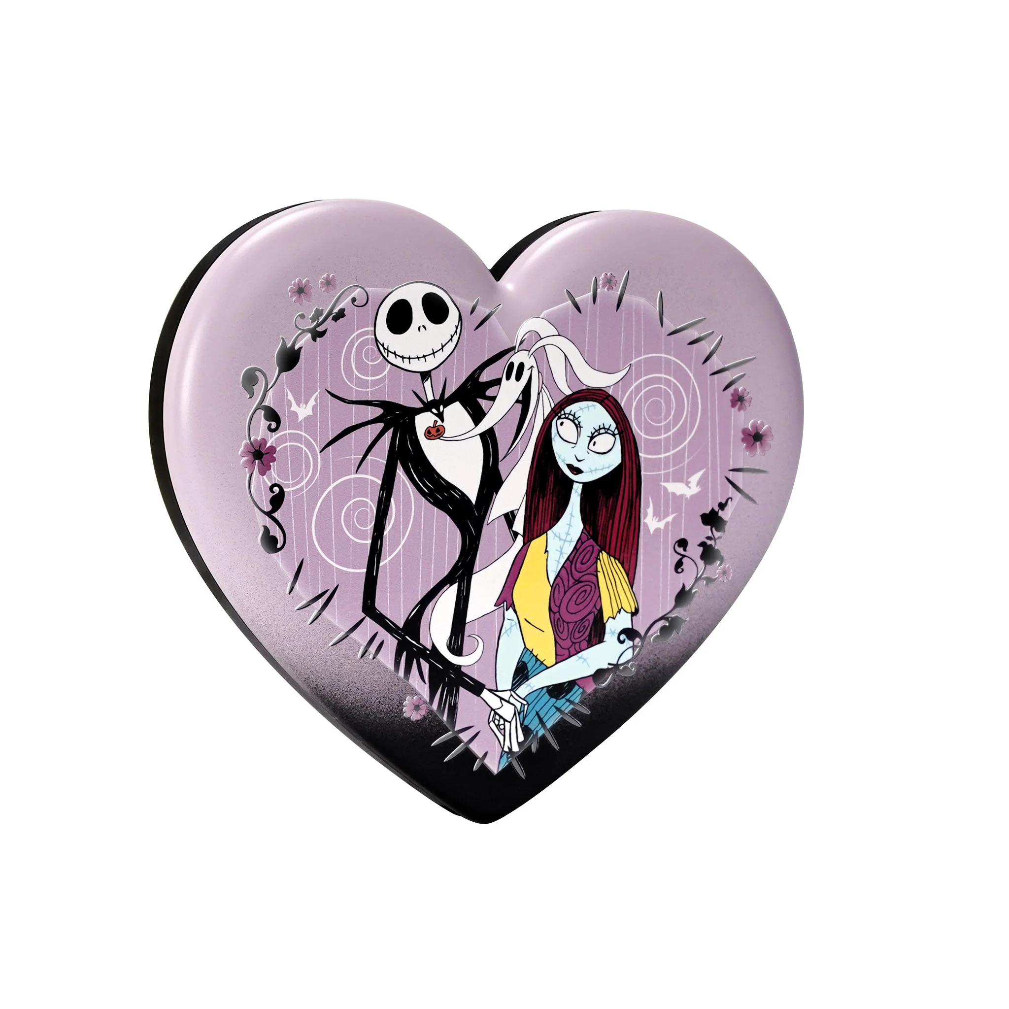 Jack Skellington & Sally Heart LED Compact Mirror - Image 5