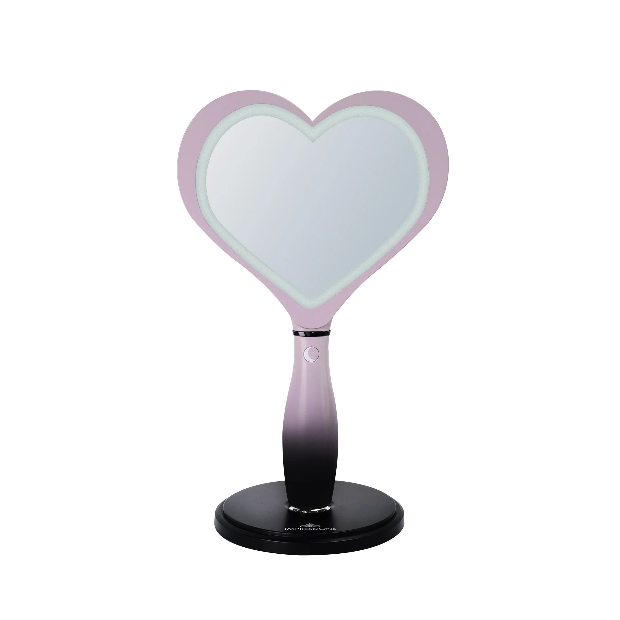 Jack Skellington & Sally LED Heart Handheld Makeup Mirror with Standing Base - Image 5