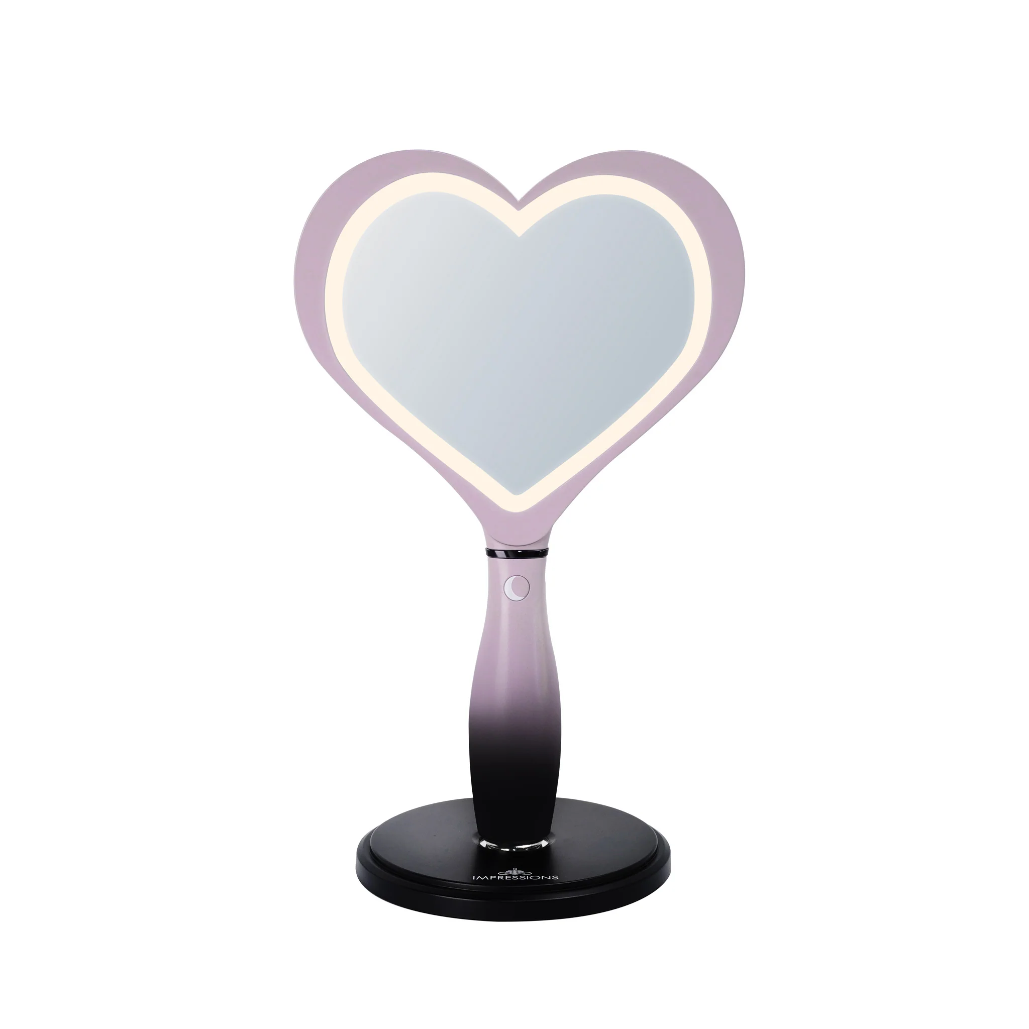 Jack Skellington & Sally LED Heart Handheld Makeup Mirror with Standing Base - Image 6