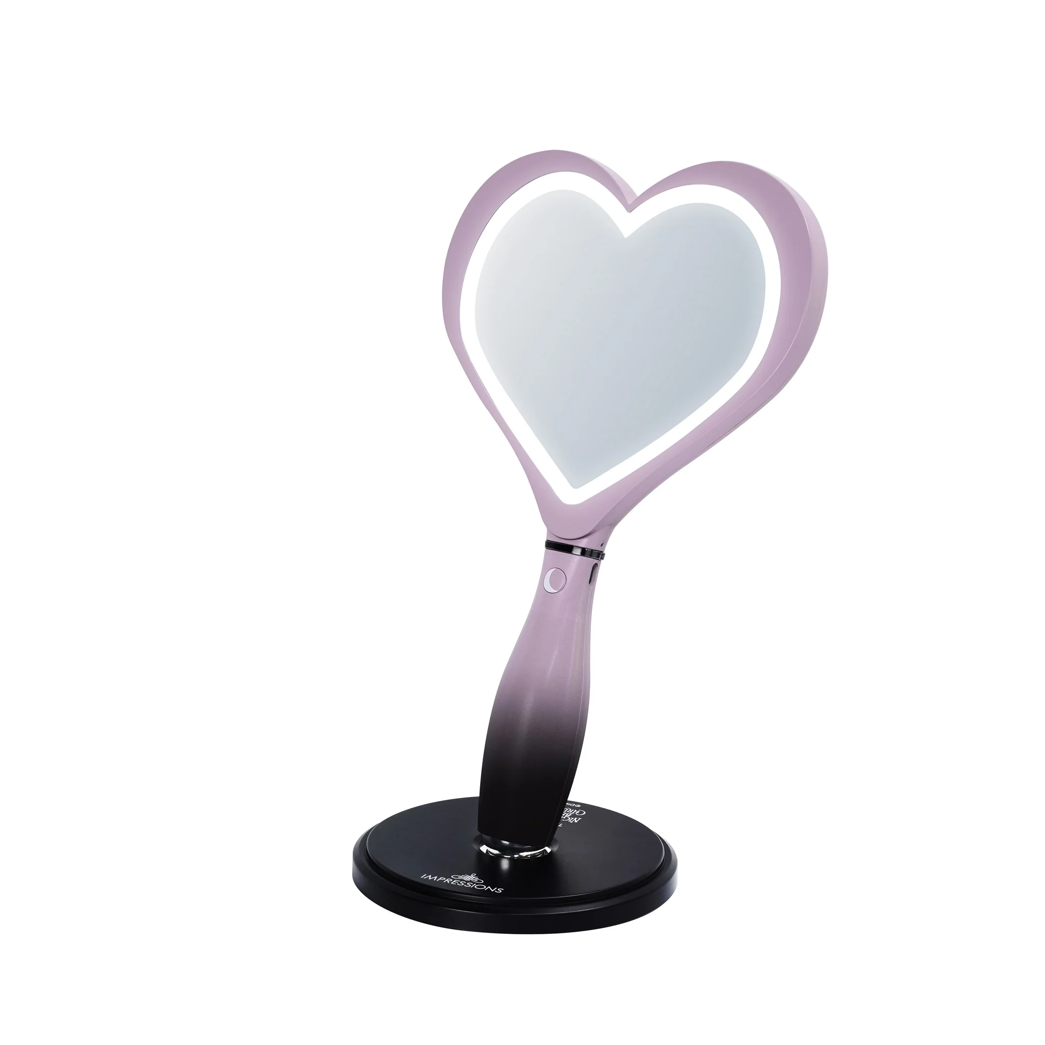 Jack Skellington & Sally LED Heart Handheld Makeup Mirror with Standing Base - Image 9