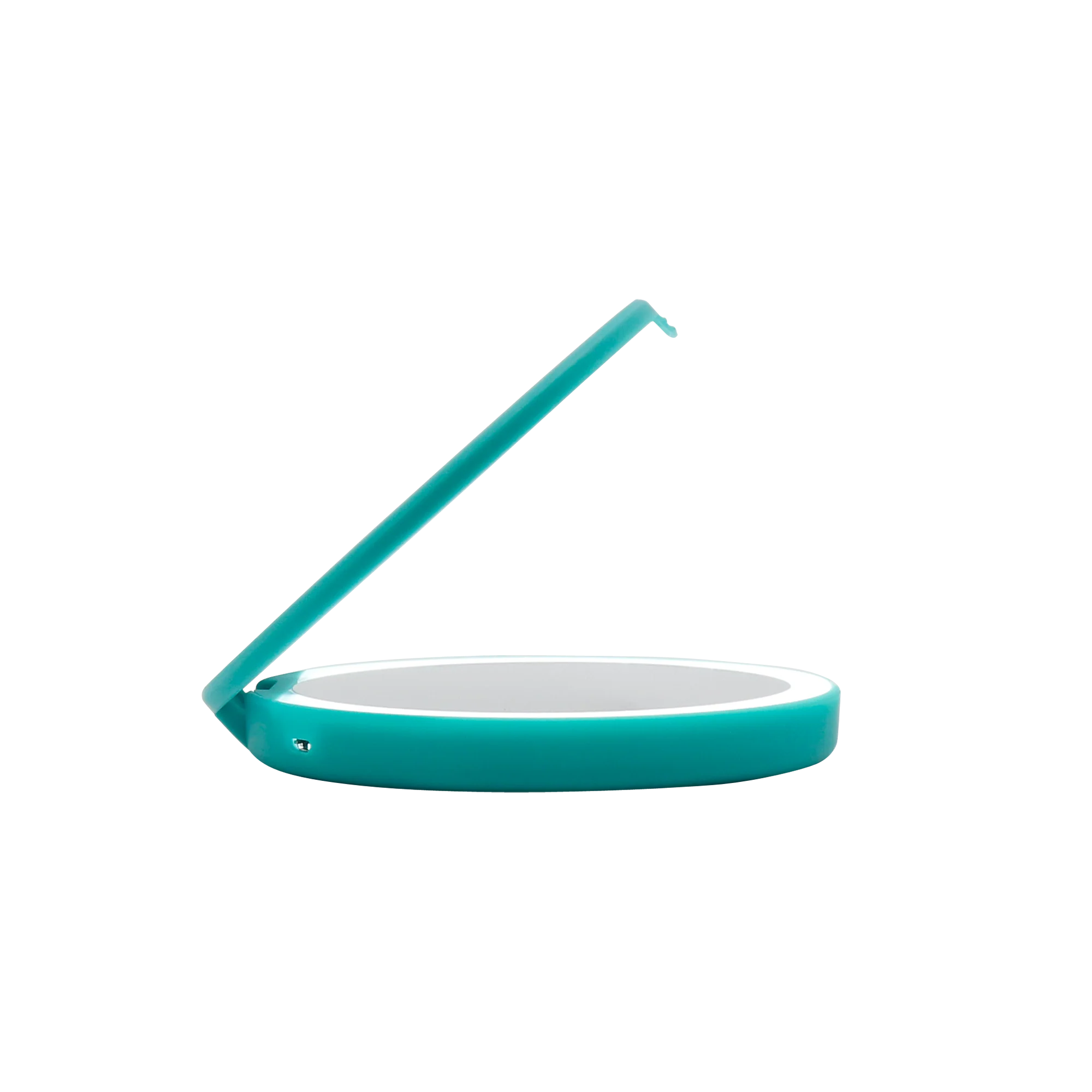 Jasmine Compact Mirror with Wireless Power Bank Charging Base - Image 5