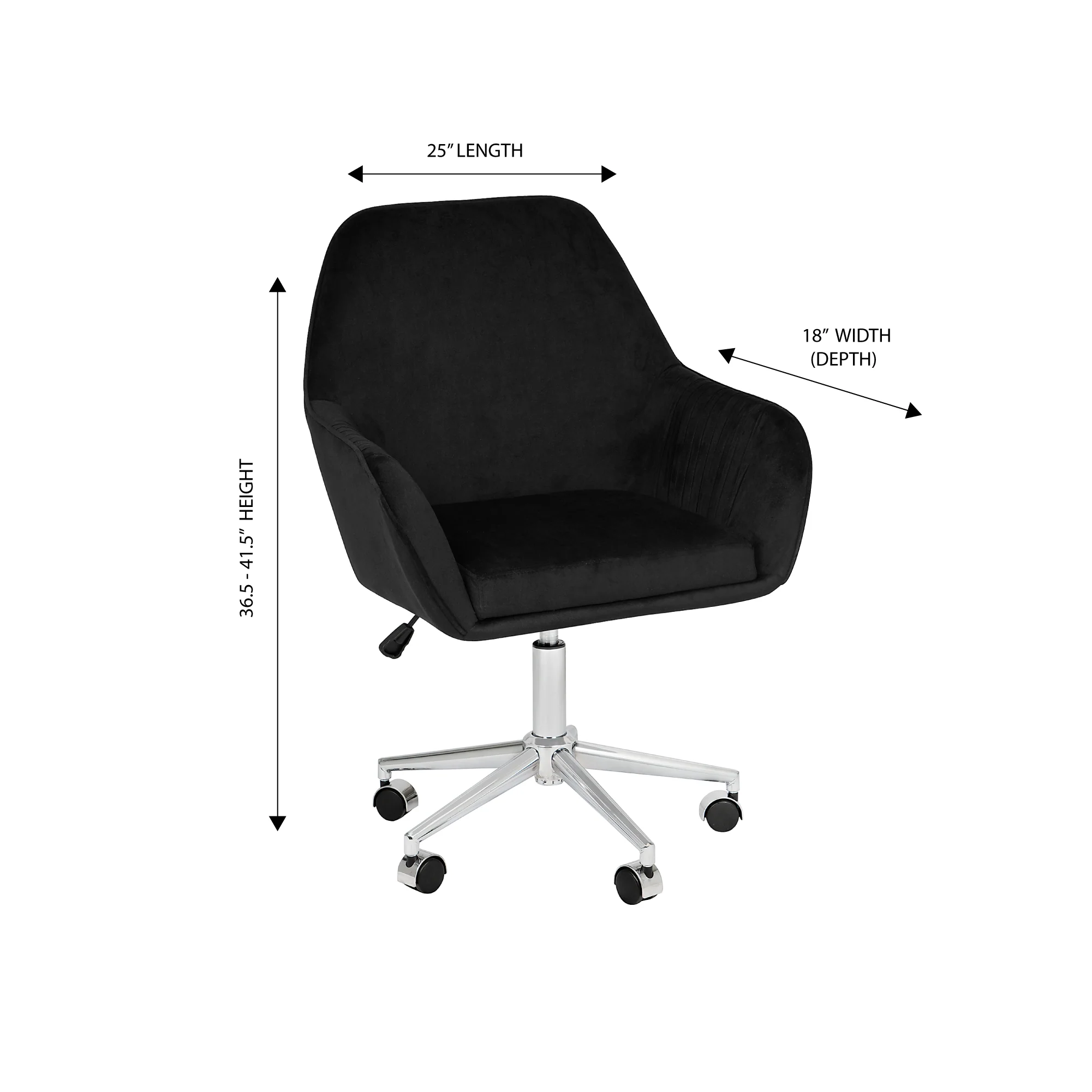 Kelly Swivel Vanity Chair - Image 9