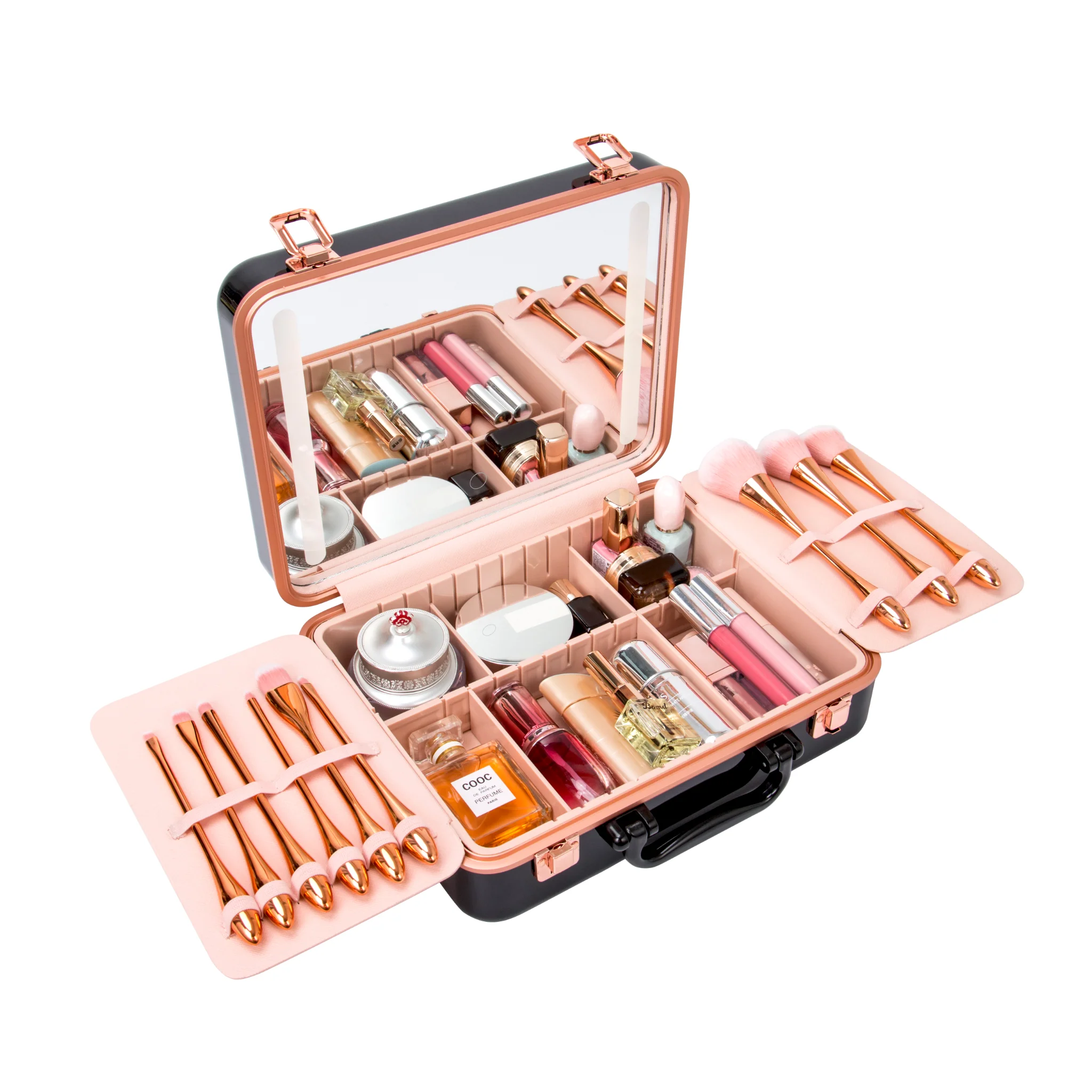 Laguna Travel Case w/ LED Makeup Mirror - Image 5