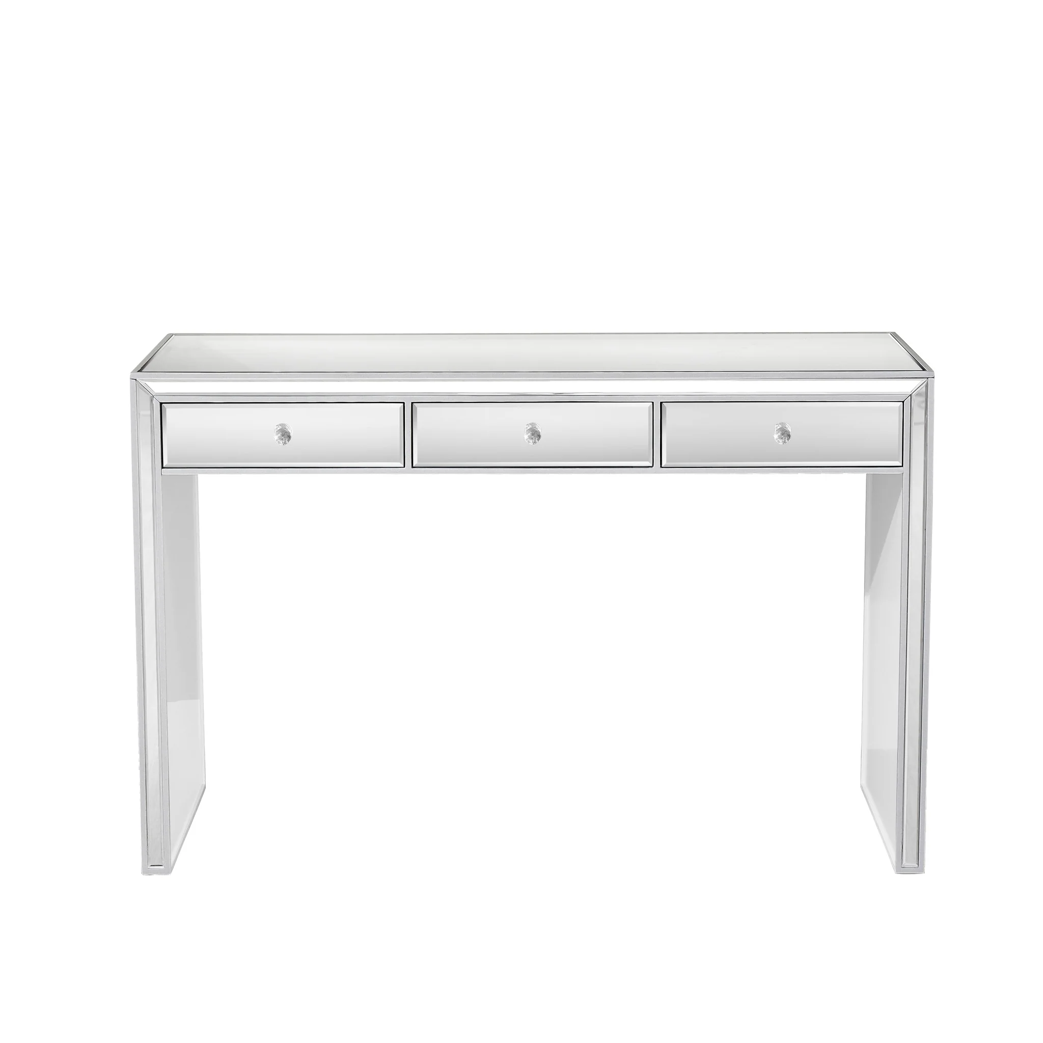Leah Premium Mirrored Vanity Table - Image 12
