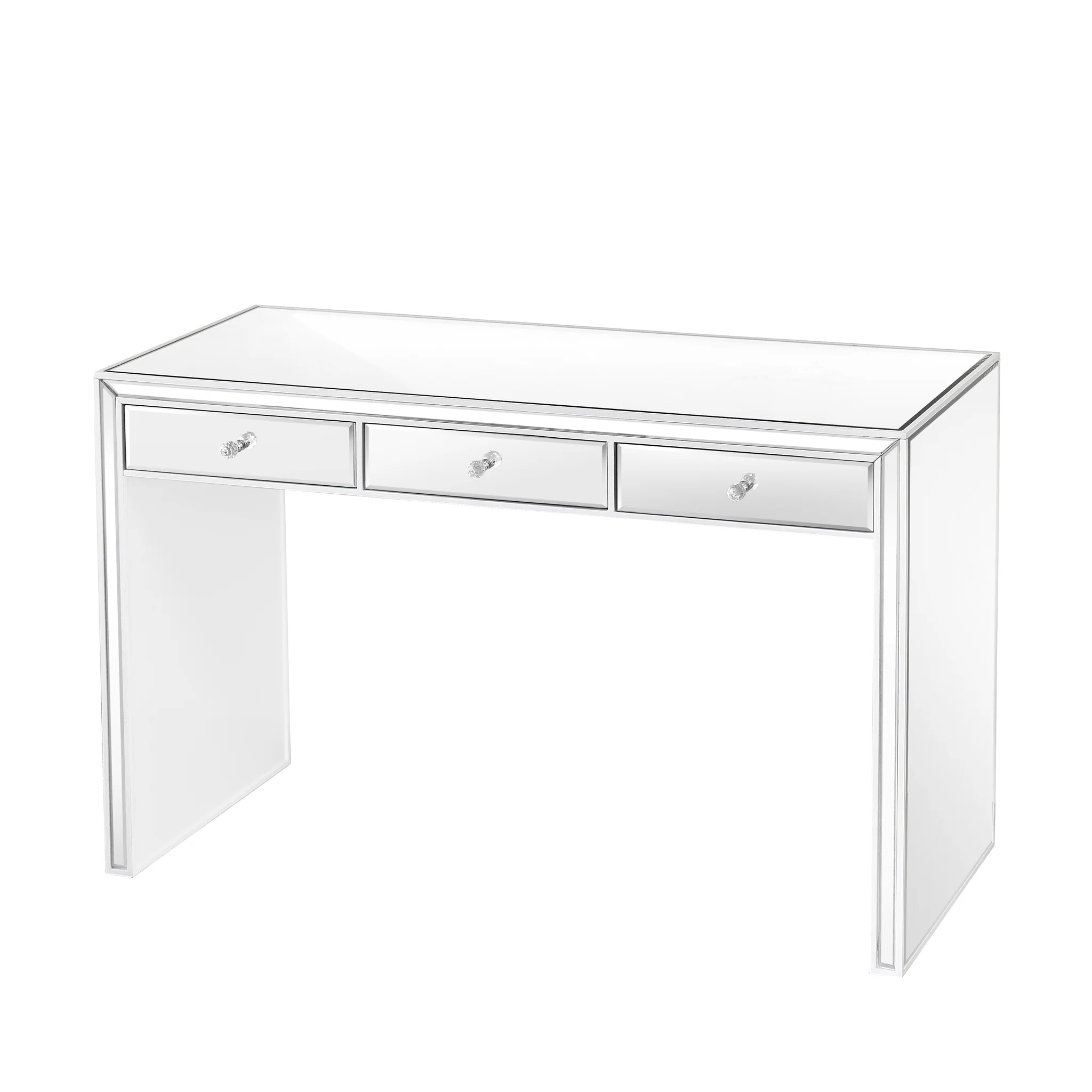 Leah Premium Mirrored Vanity Table - Image 8