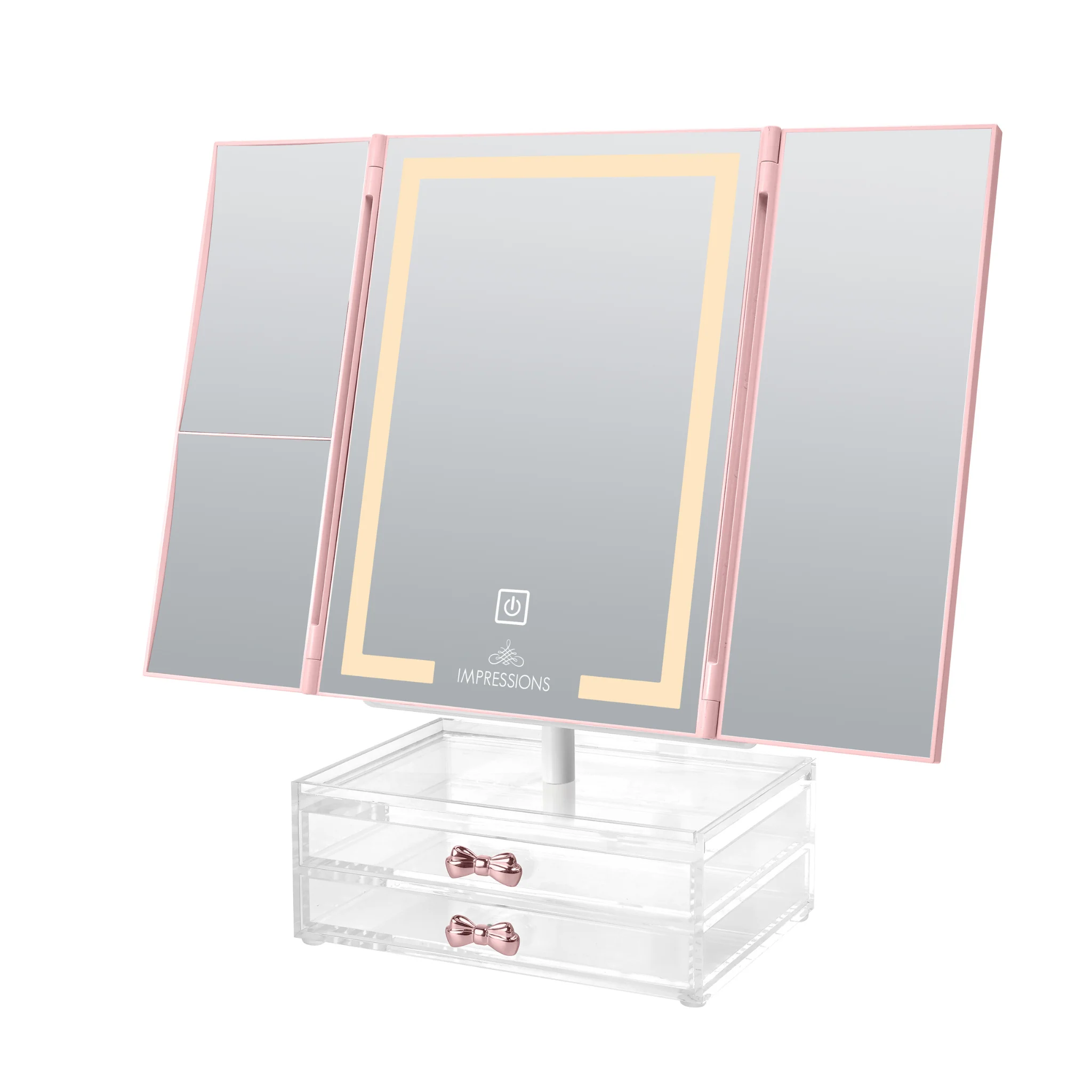 Liora Tri-Tone LED Makeup Mirror - Image 4