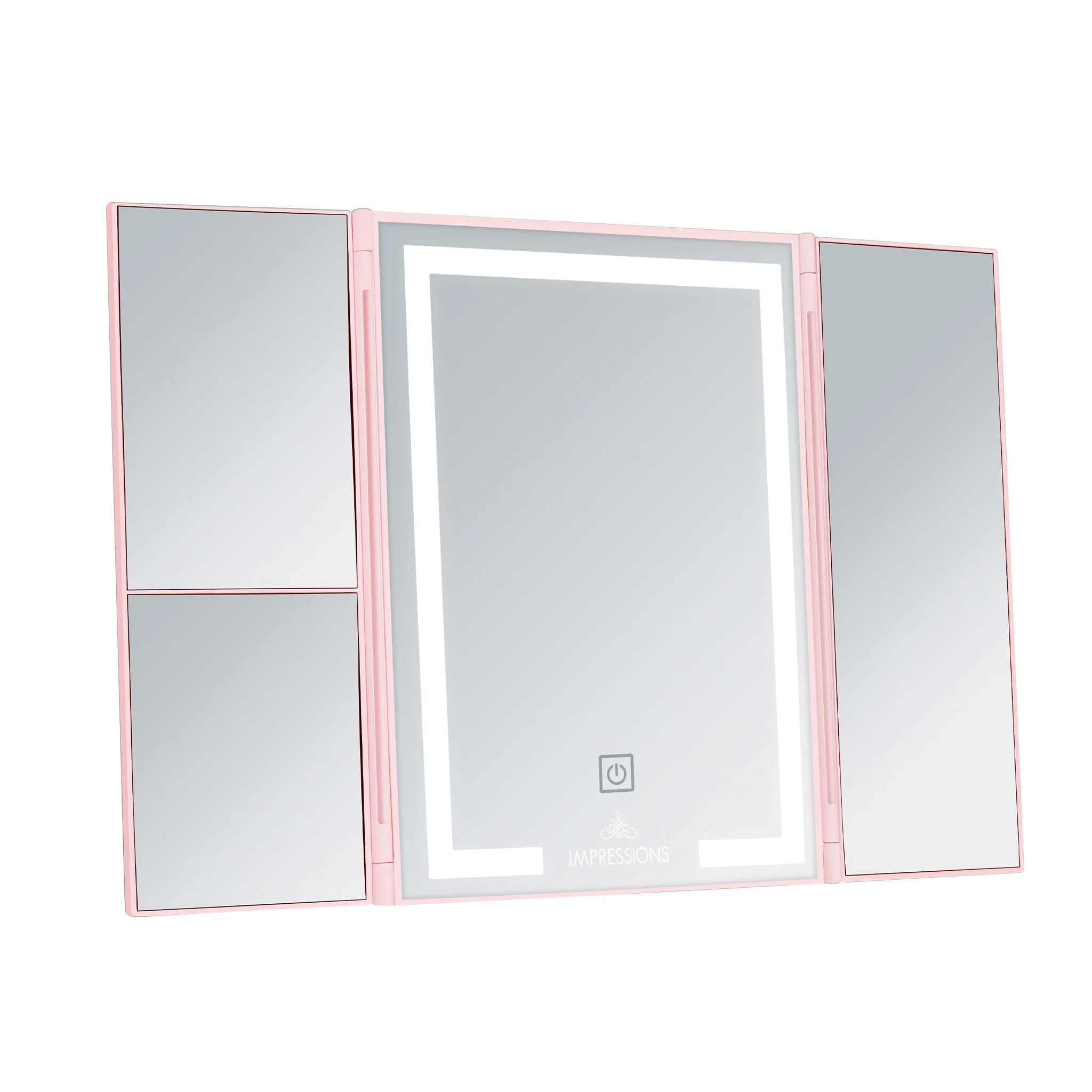 Lucid Trifold LED Easel Makeup Mirror - Image 6