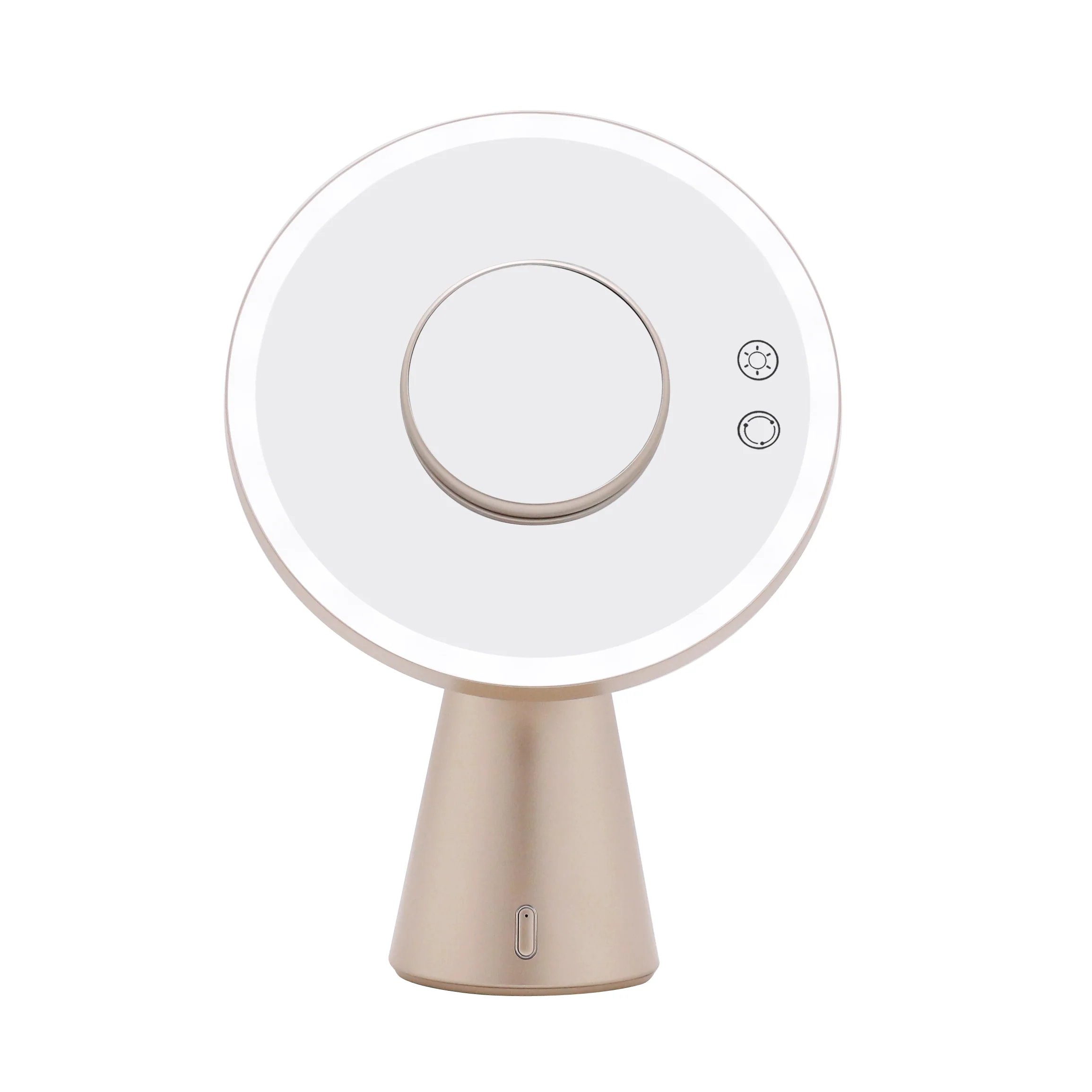 Luna Makeup Mirror and Night Lamp with Bluetooth Speakers - Image 3