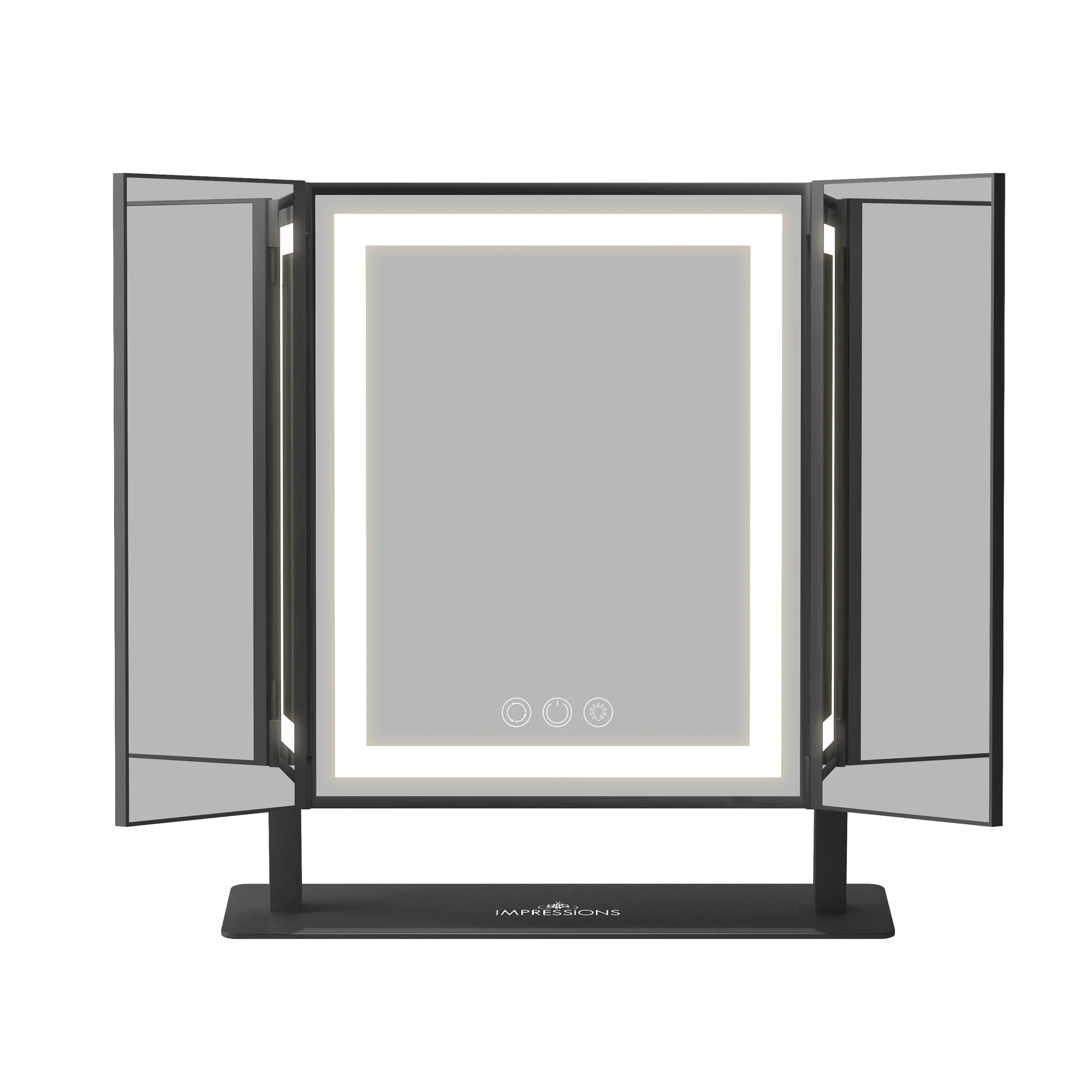 Luxury Trifold LED Tri-Tone Makeup Mirror - Image 10