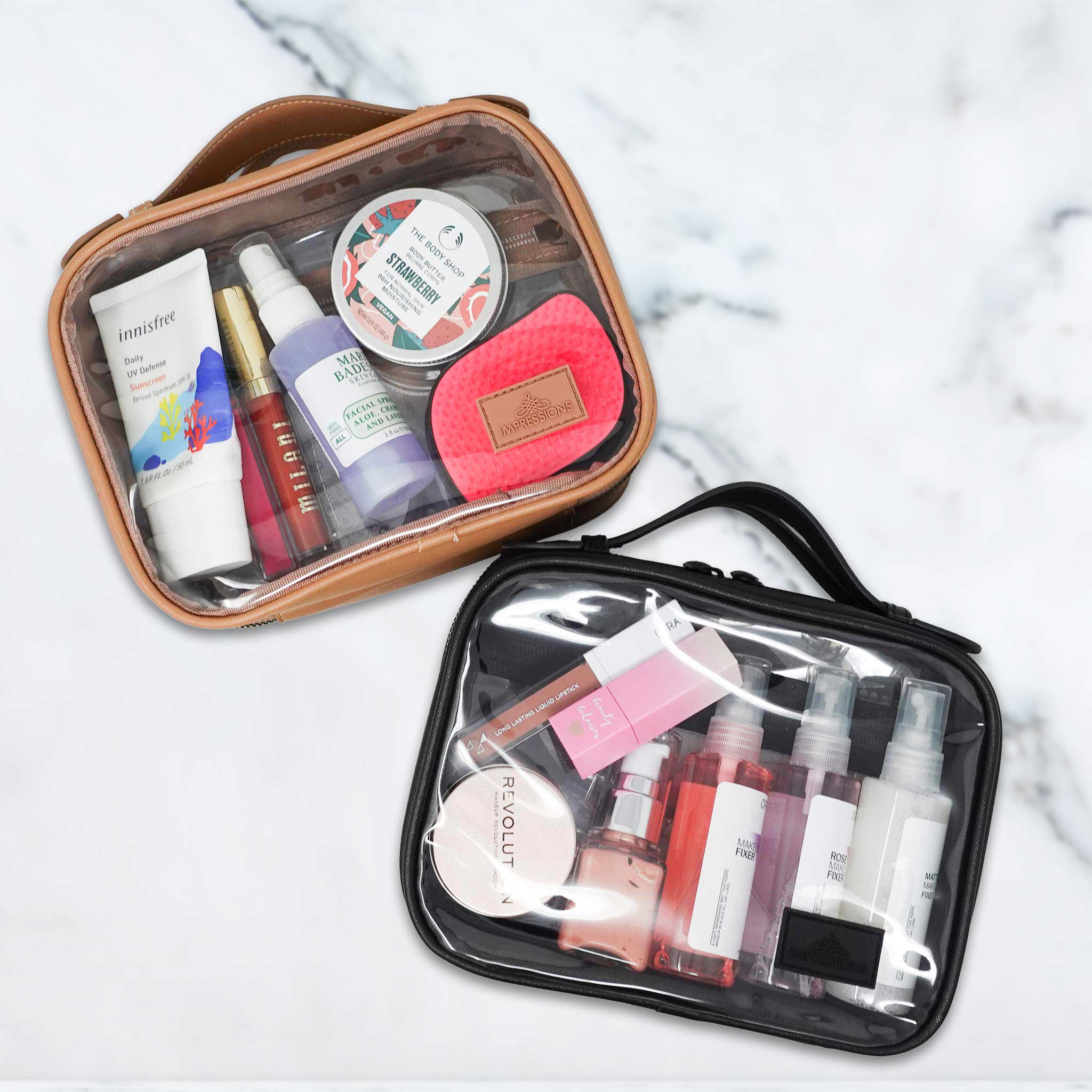 Malta Clear Toiletry Case - Small - Image 4