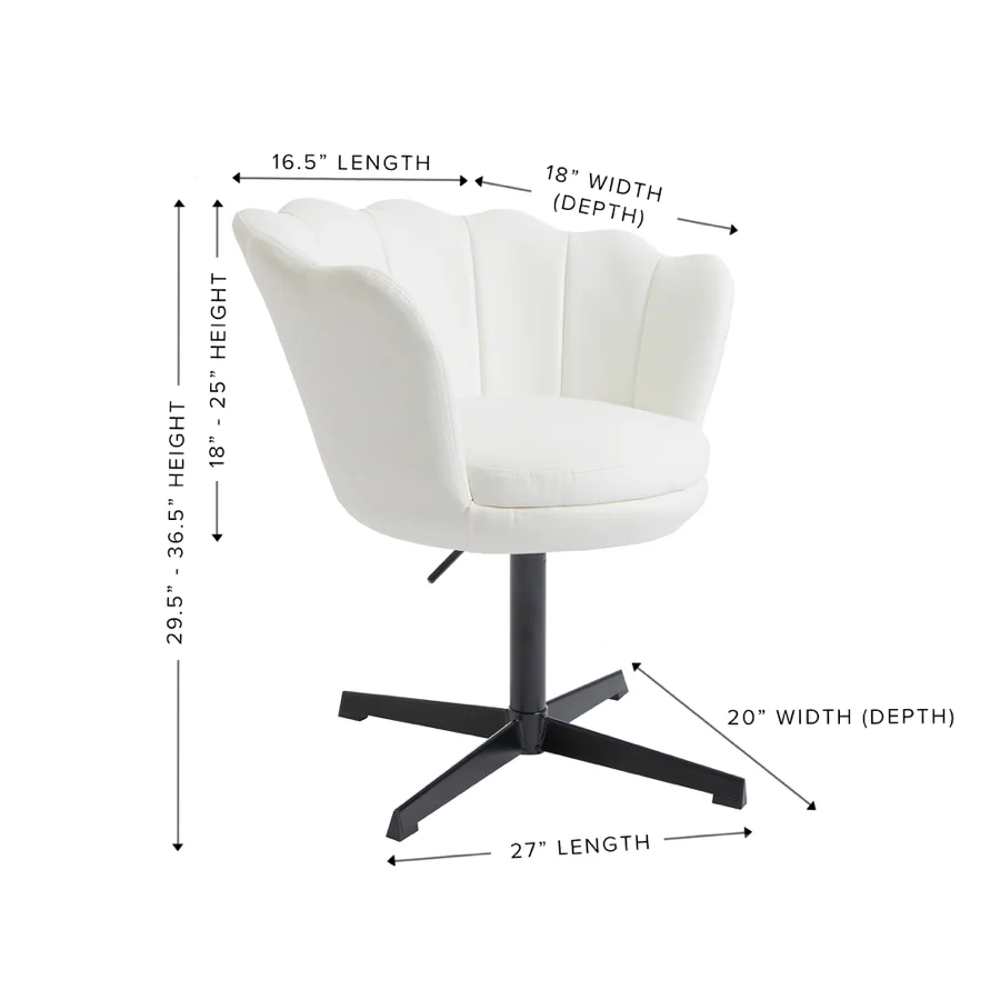 Melissa Swivel Vanity Chair - Image 5