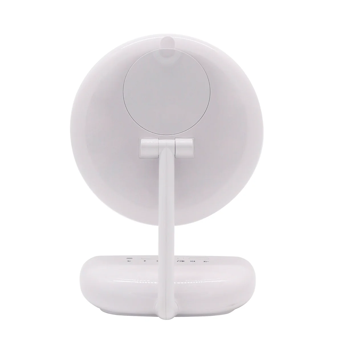 Melody 9-inch Round Duotone Makeup Mirror with Bluetooth Speakers - Image 20