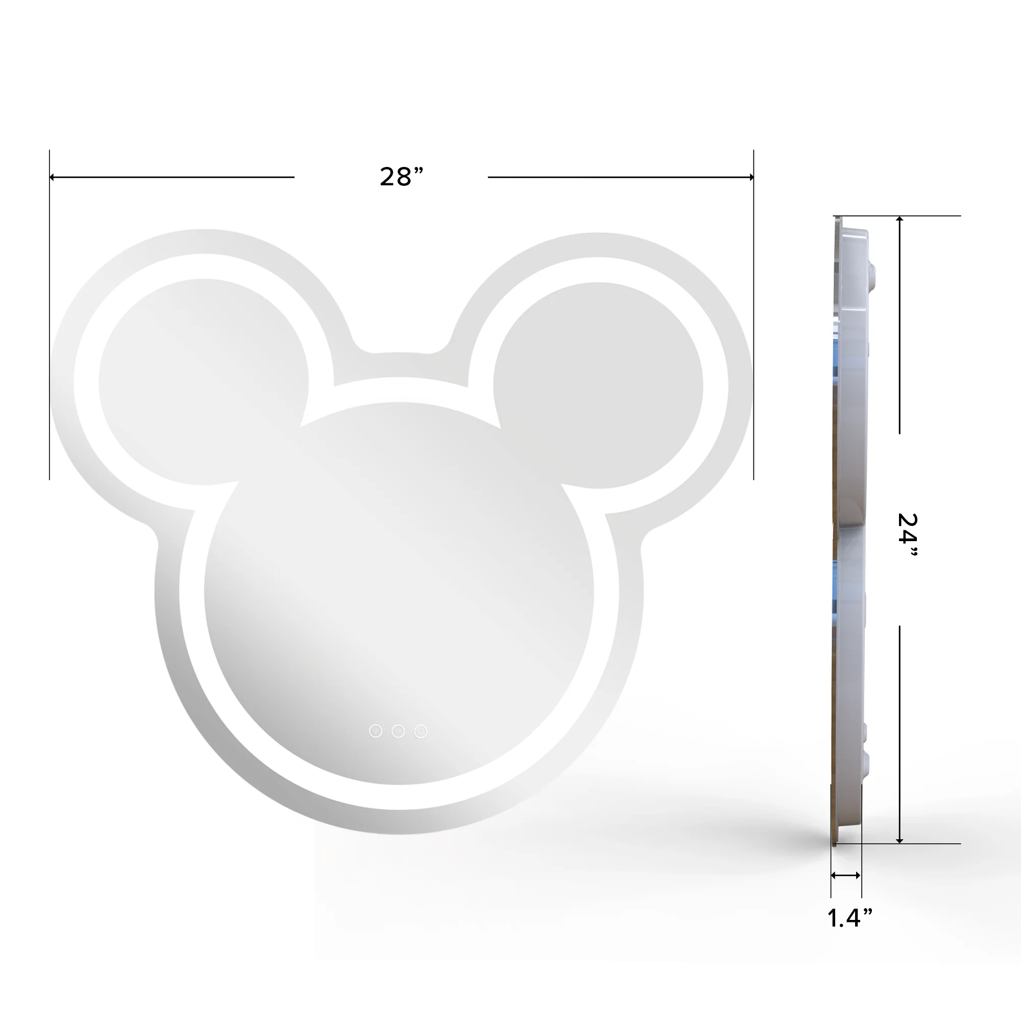 Mickey Mouse LED Wall Mirror - Image 7