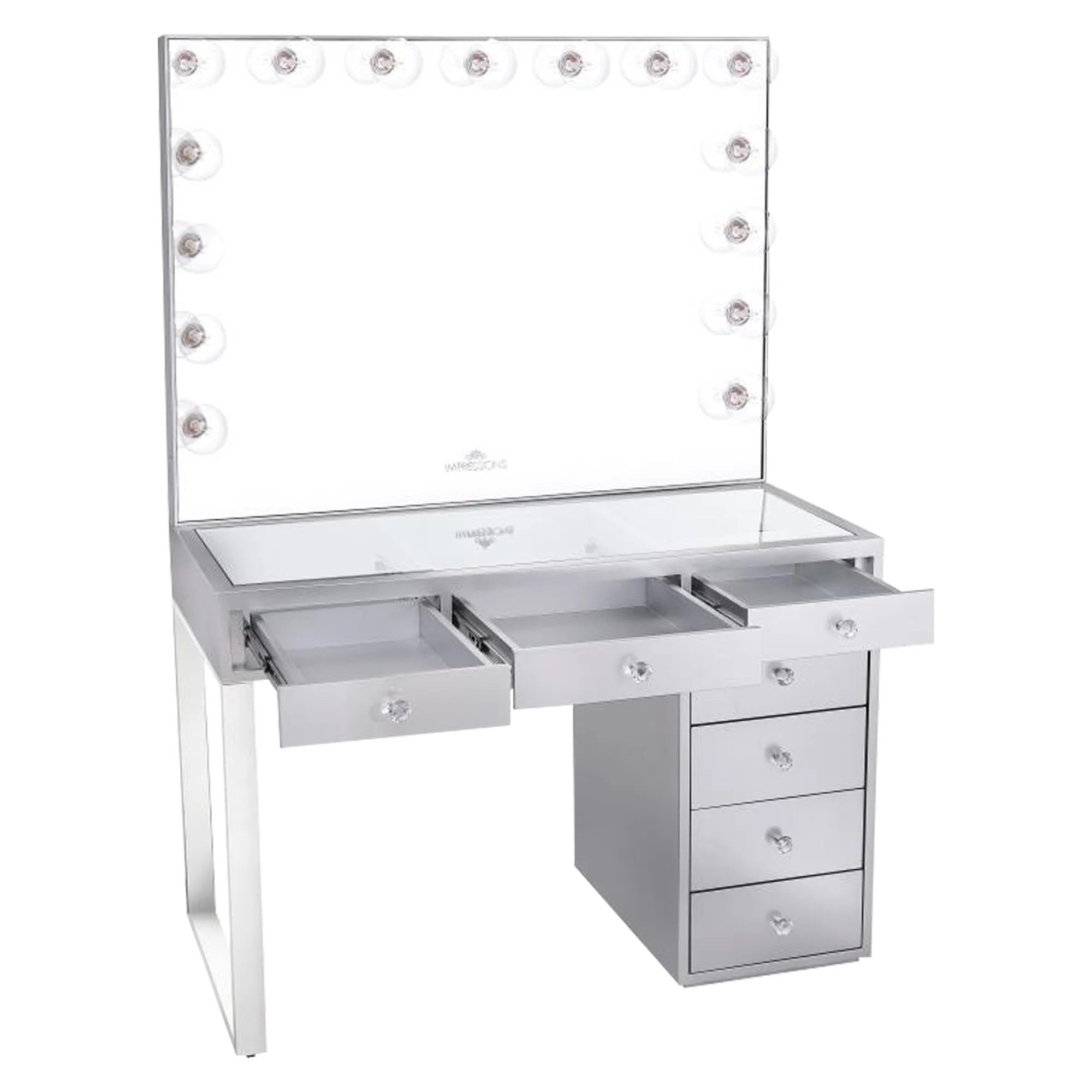 Mini SlayStation® Kylie 1.0 Vanity Table + Vanity Mirror Bundle - Image 4